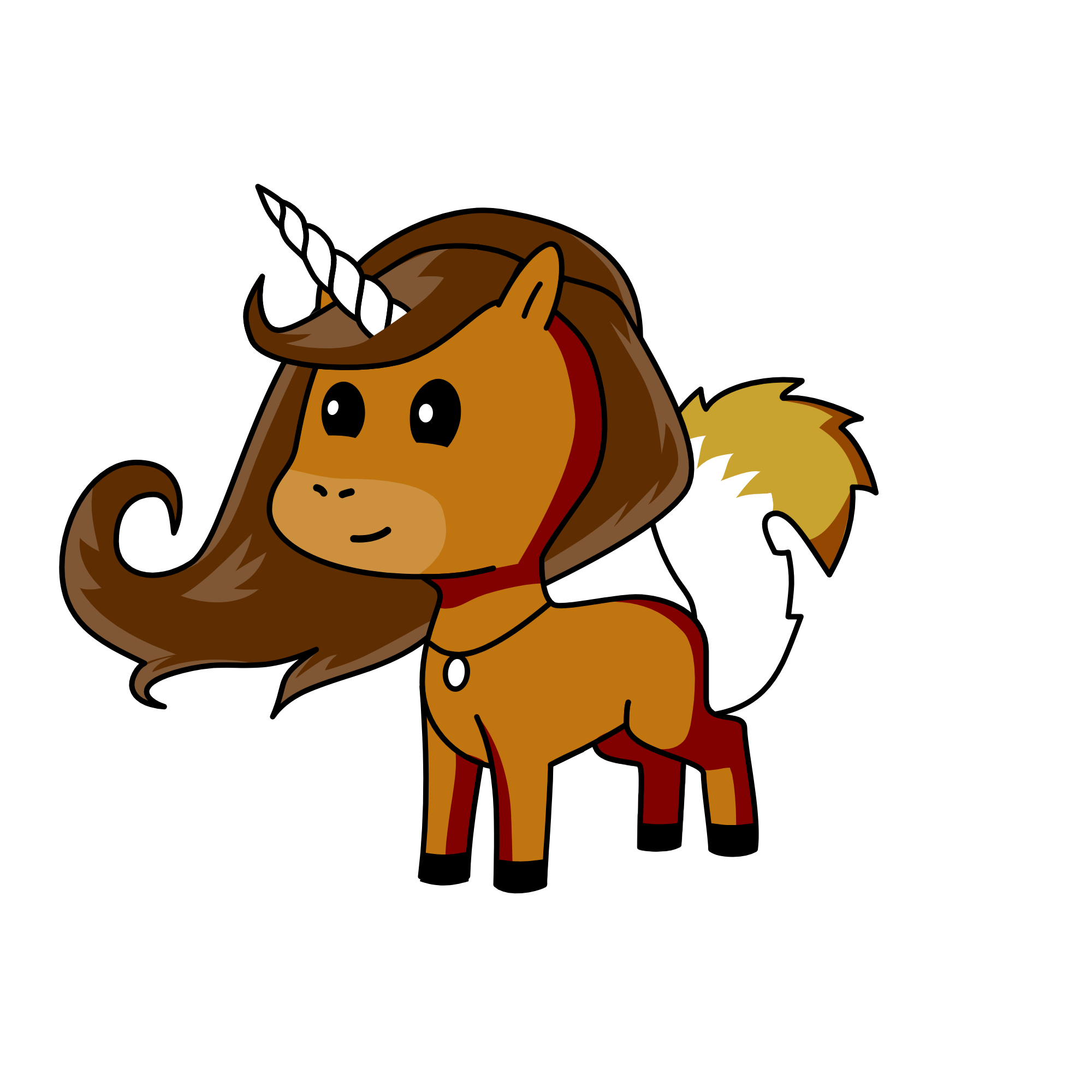 Choco, the unicorn