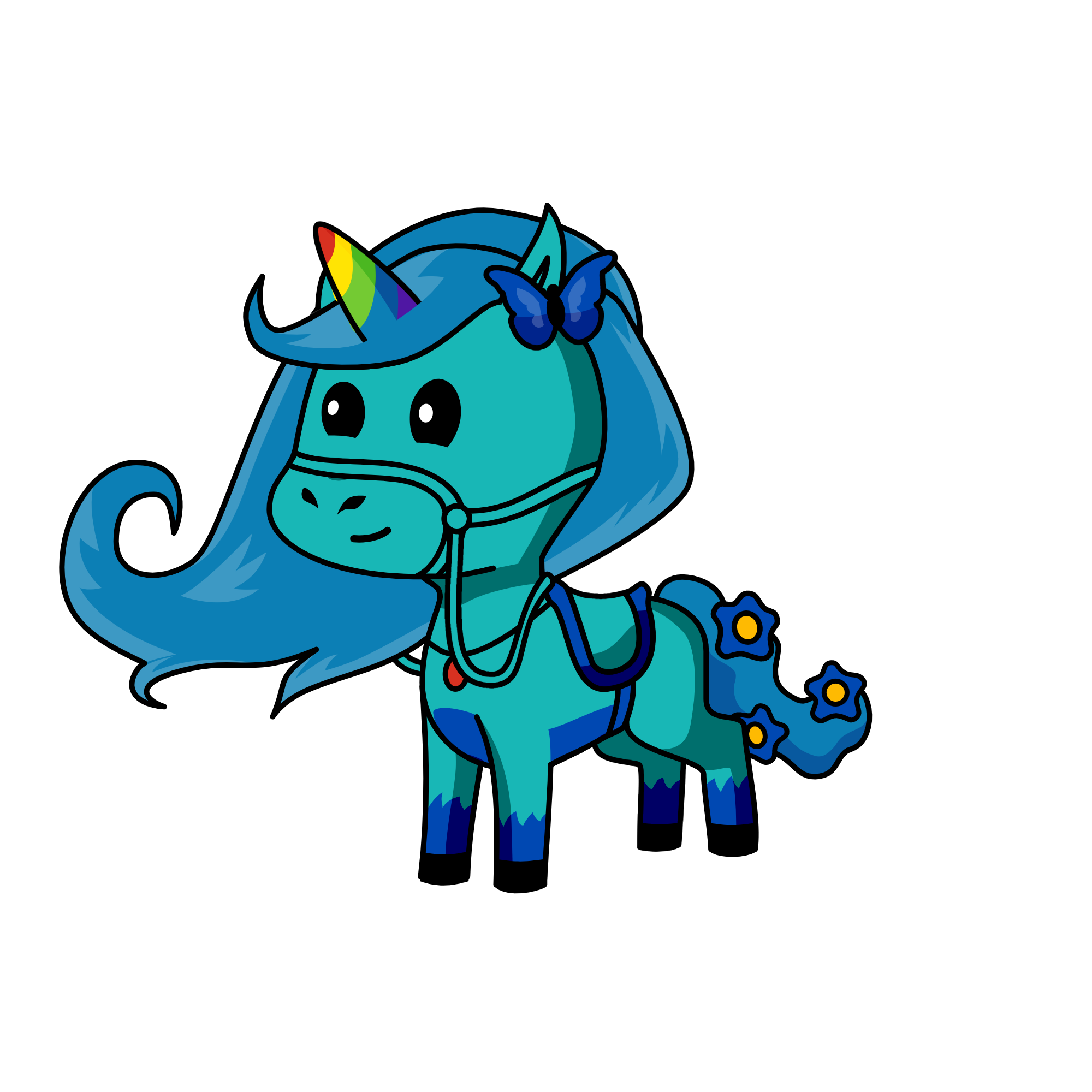 Melanie, the unicorn