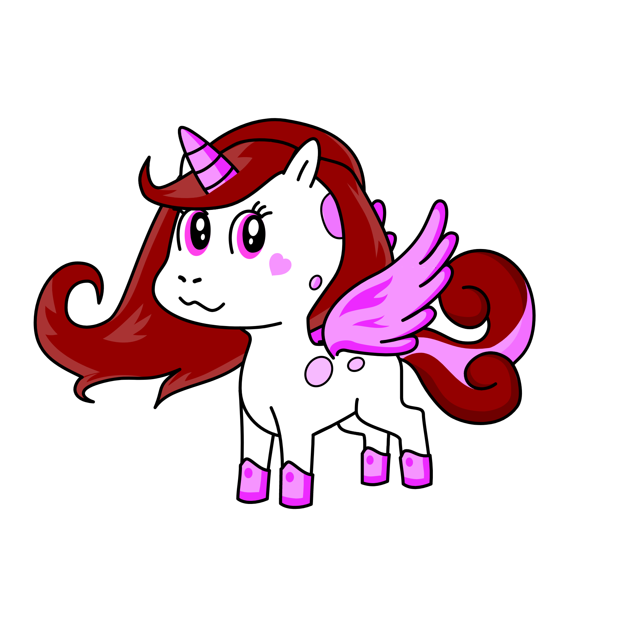 Alice, the unicorn