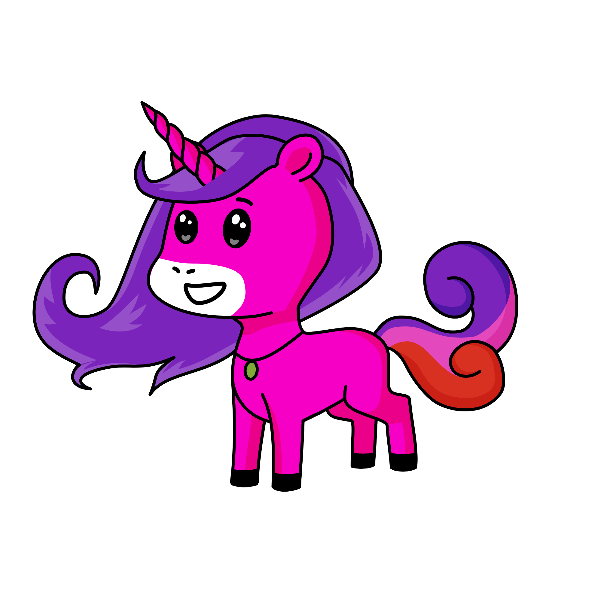 the queen of sunlight, the unicorn