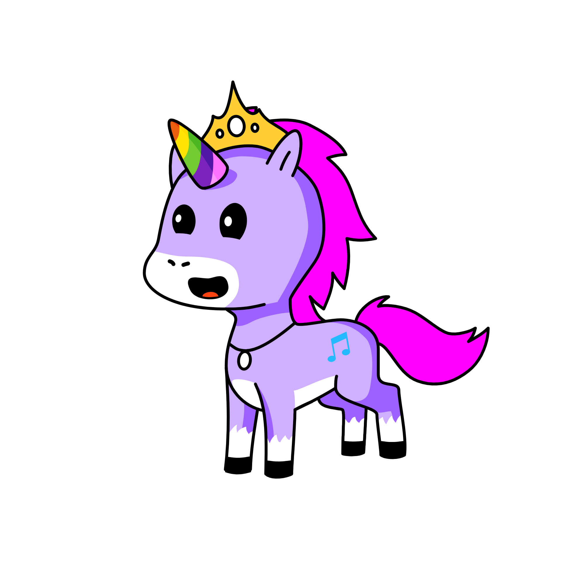 Unicorn Magic, the unicorn