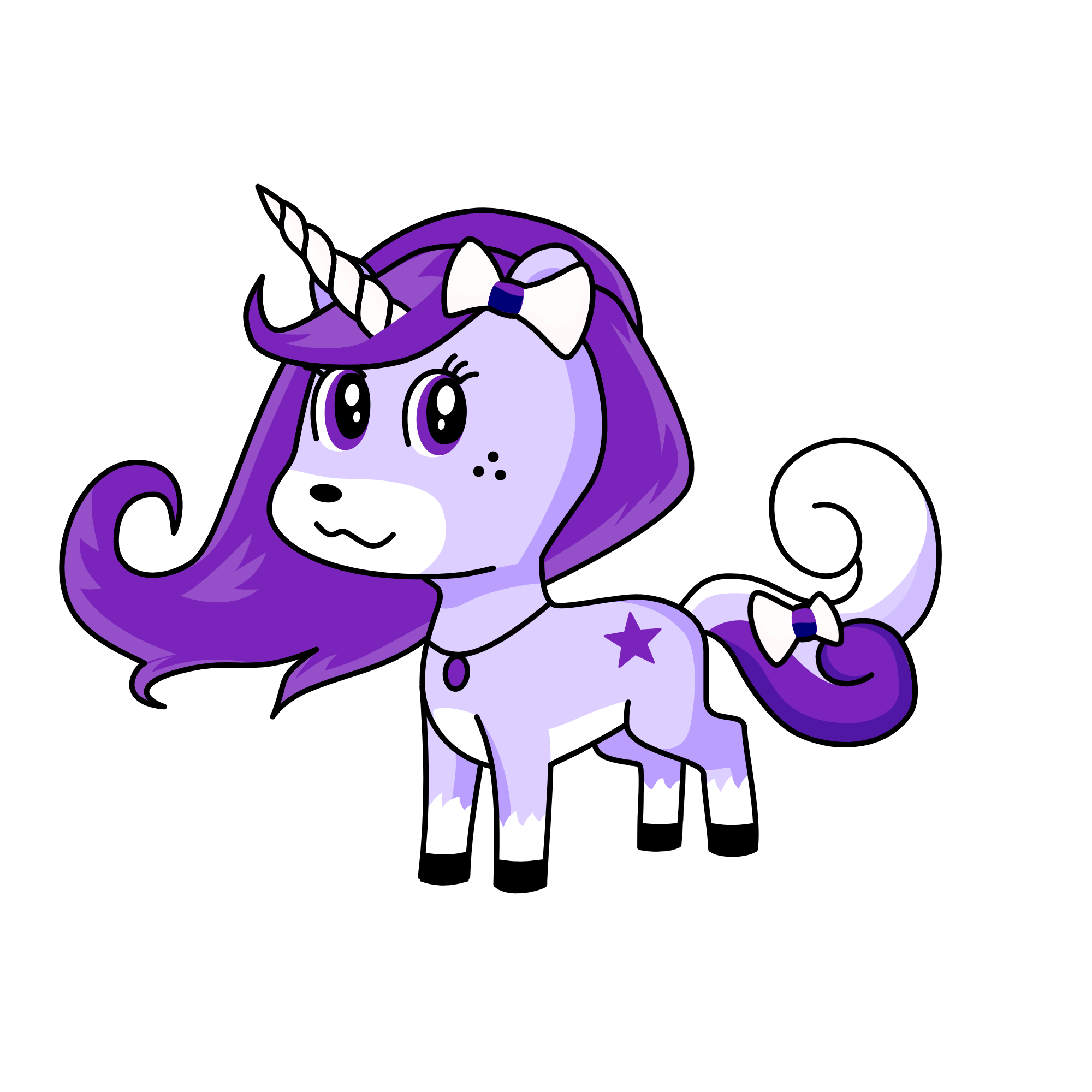 Lavender Brown, the unicorn