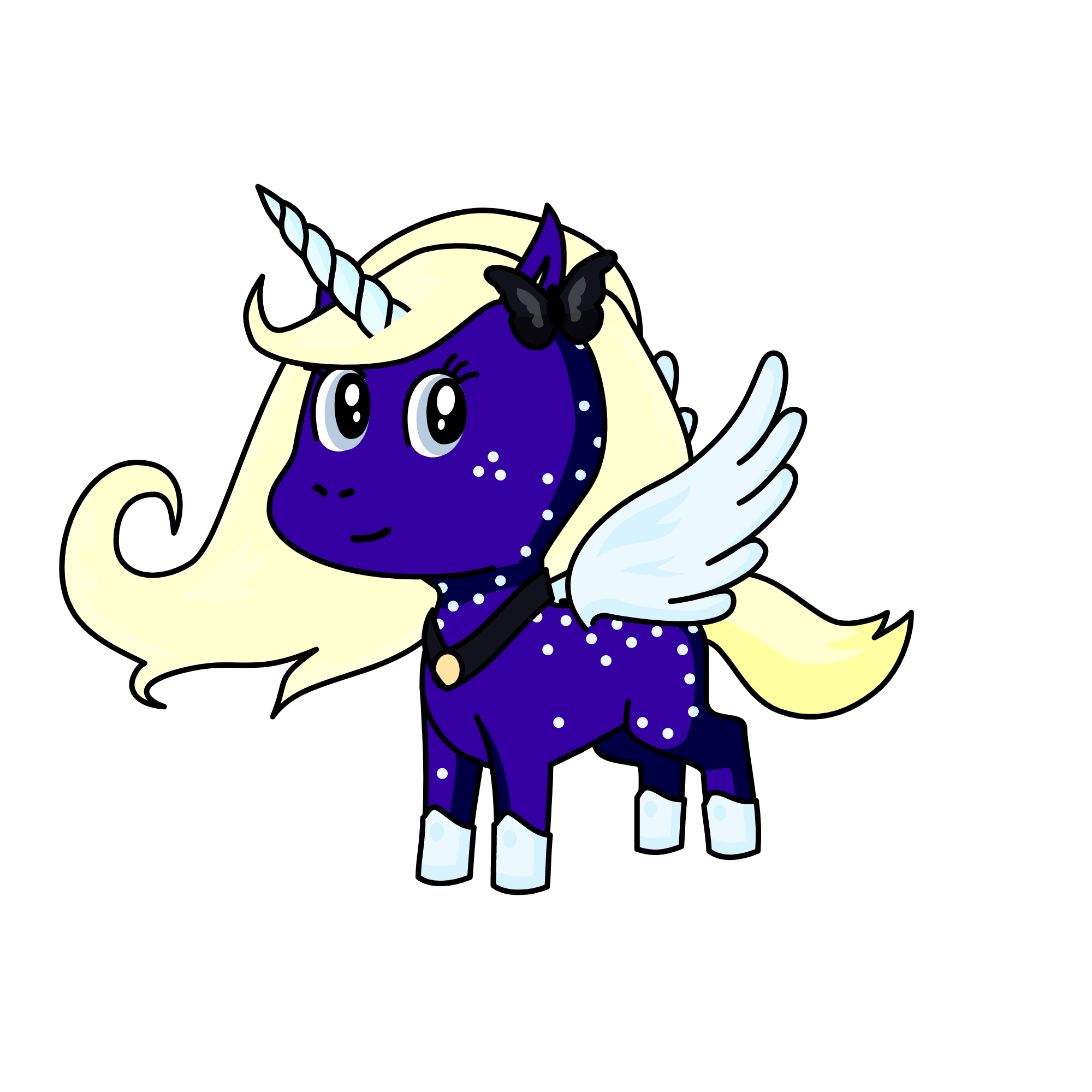 Moonight, the unicorn