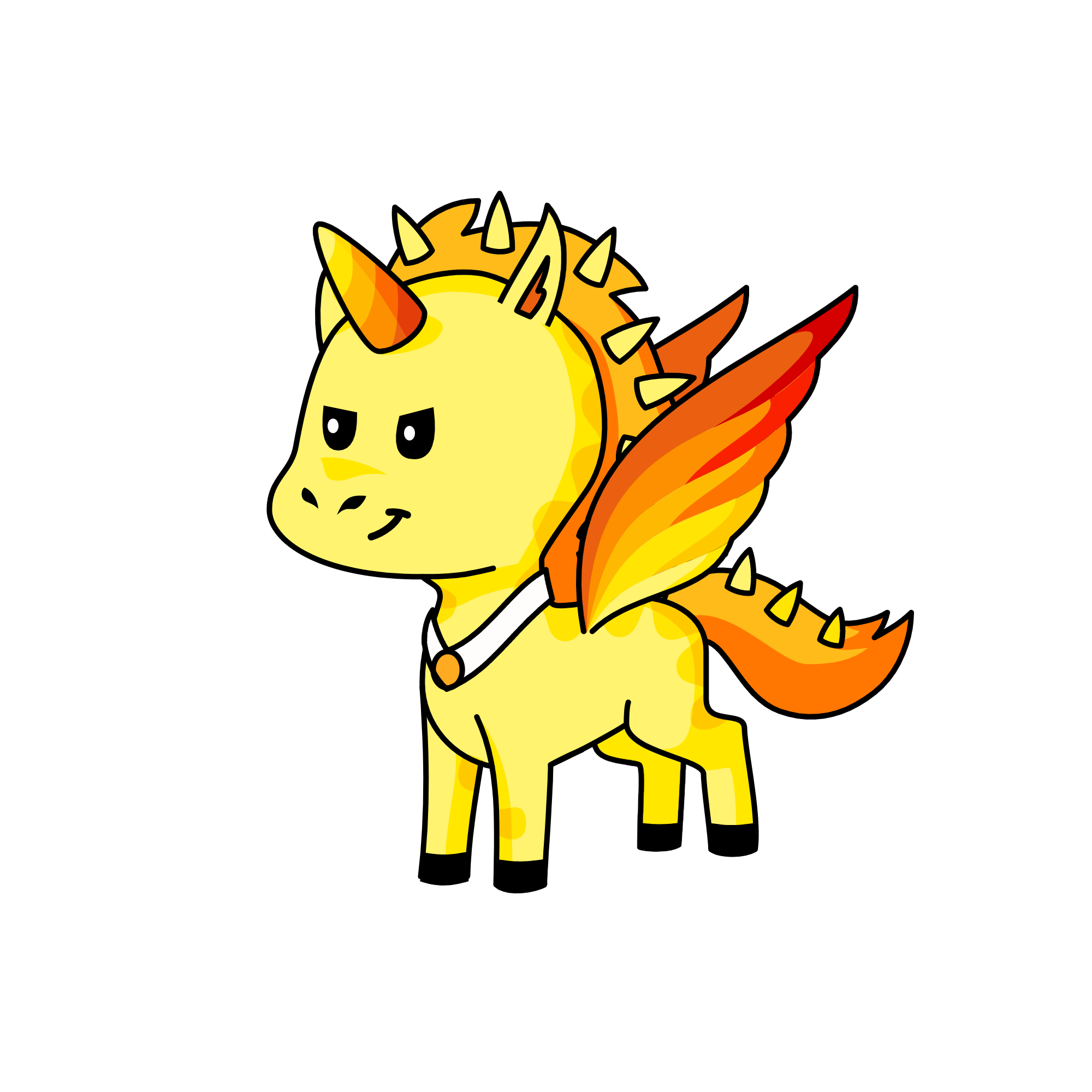 Prince Sunlight, the unicorn