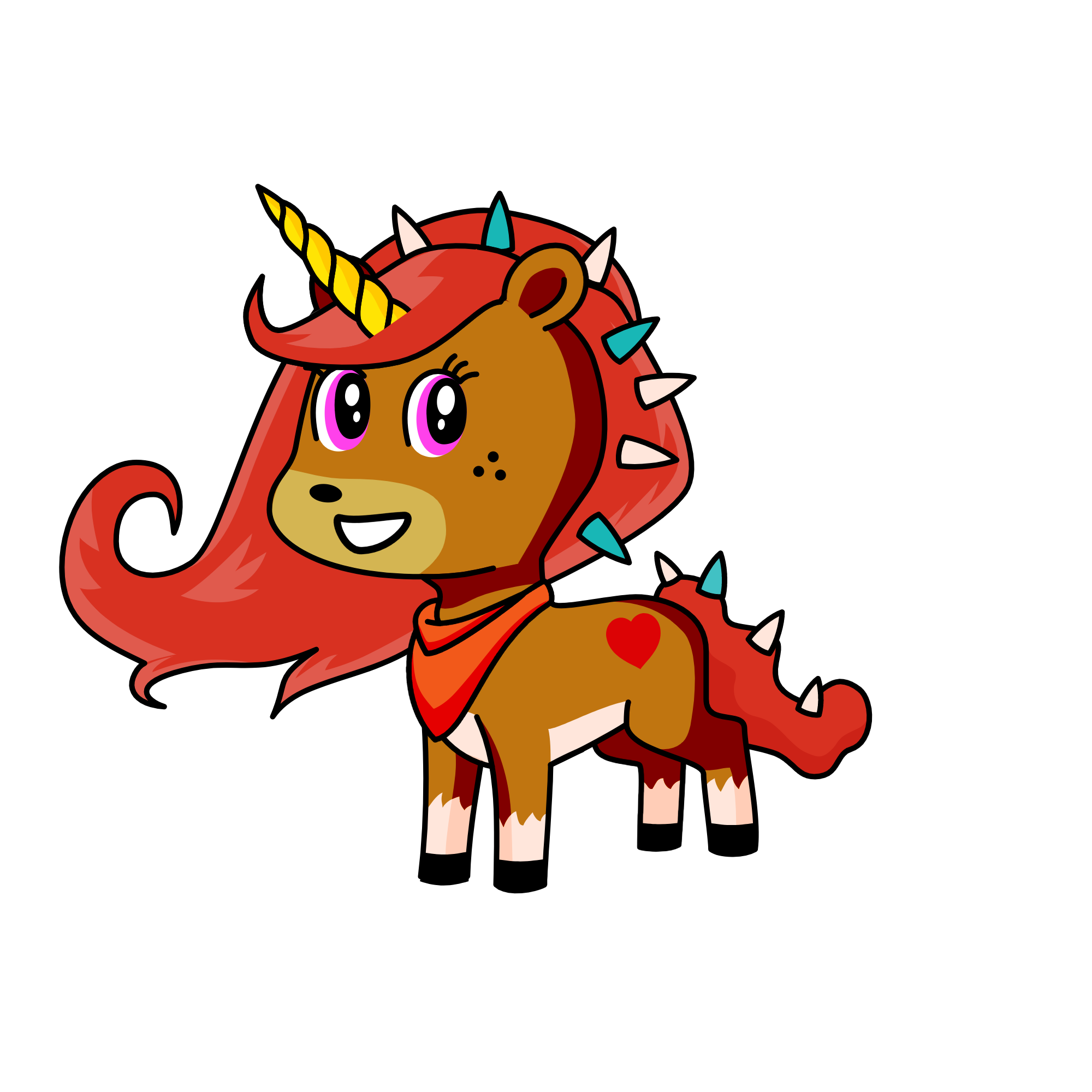 rose , the unicorn