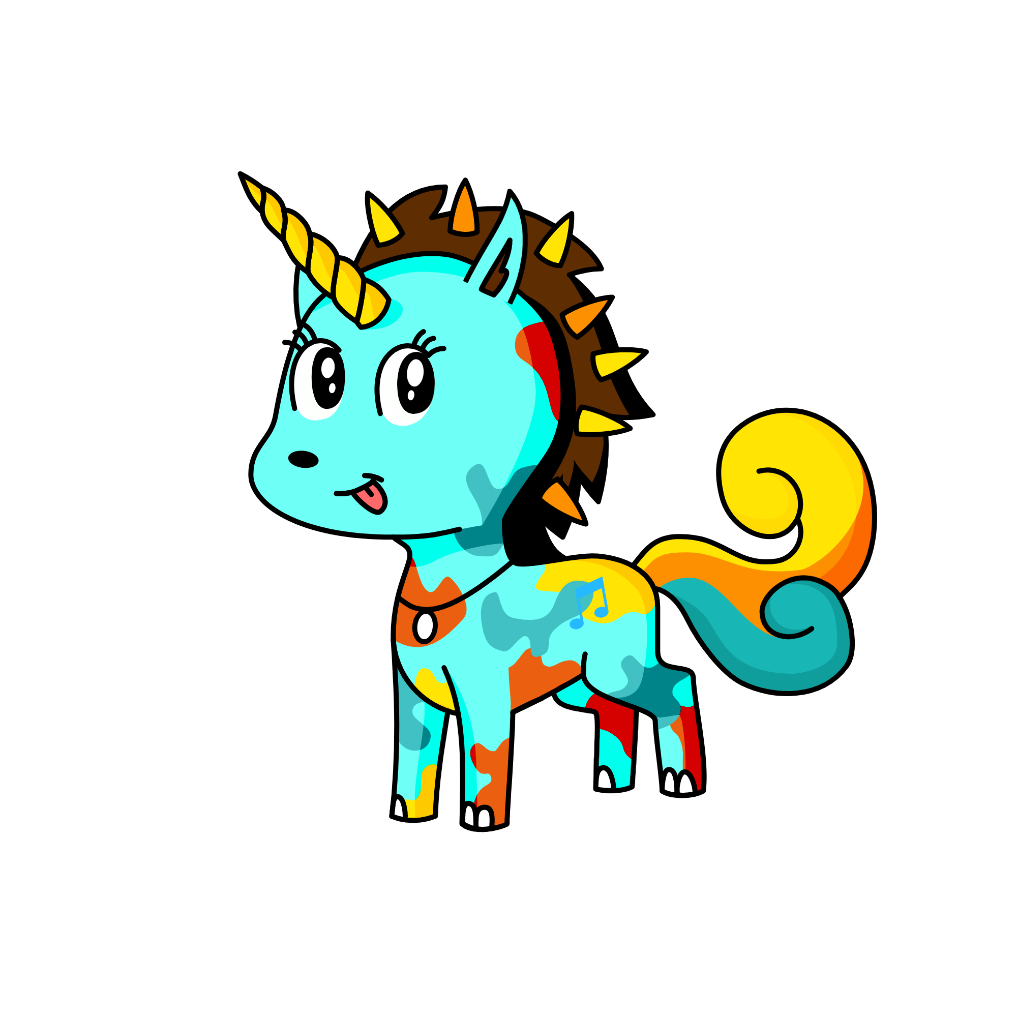 XxxWildcardxxX, the unicorn