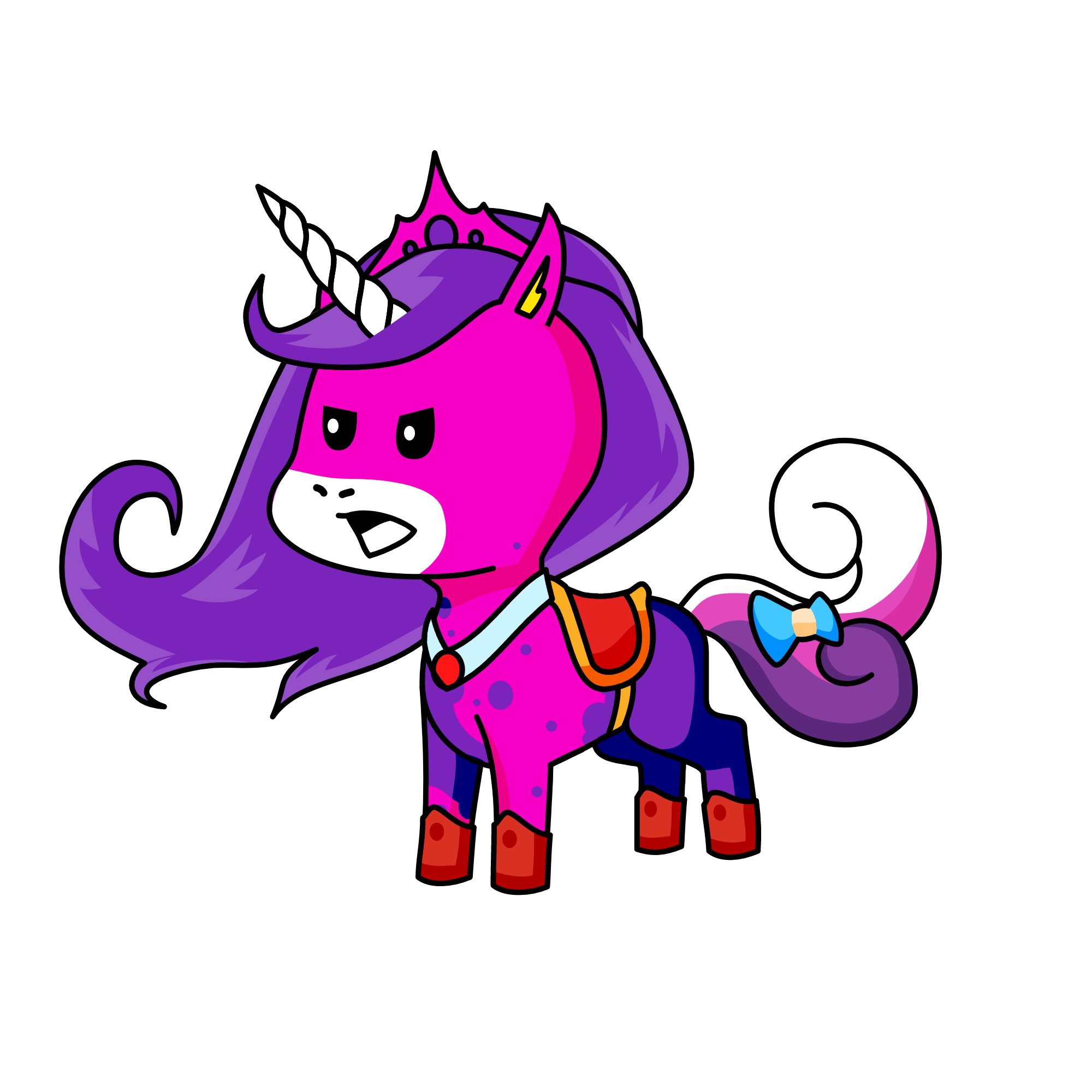princess, the unicorn