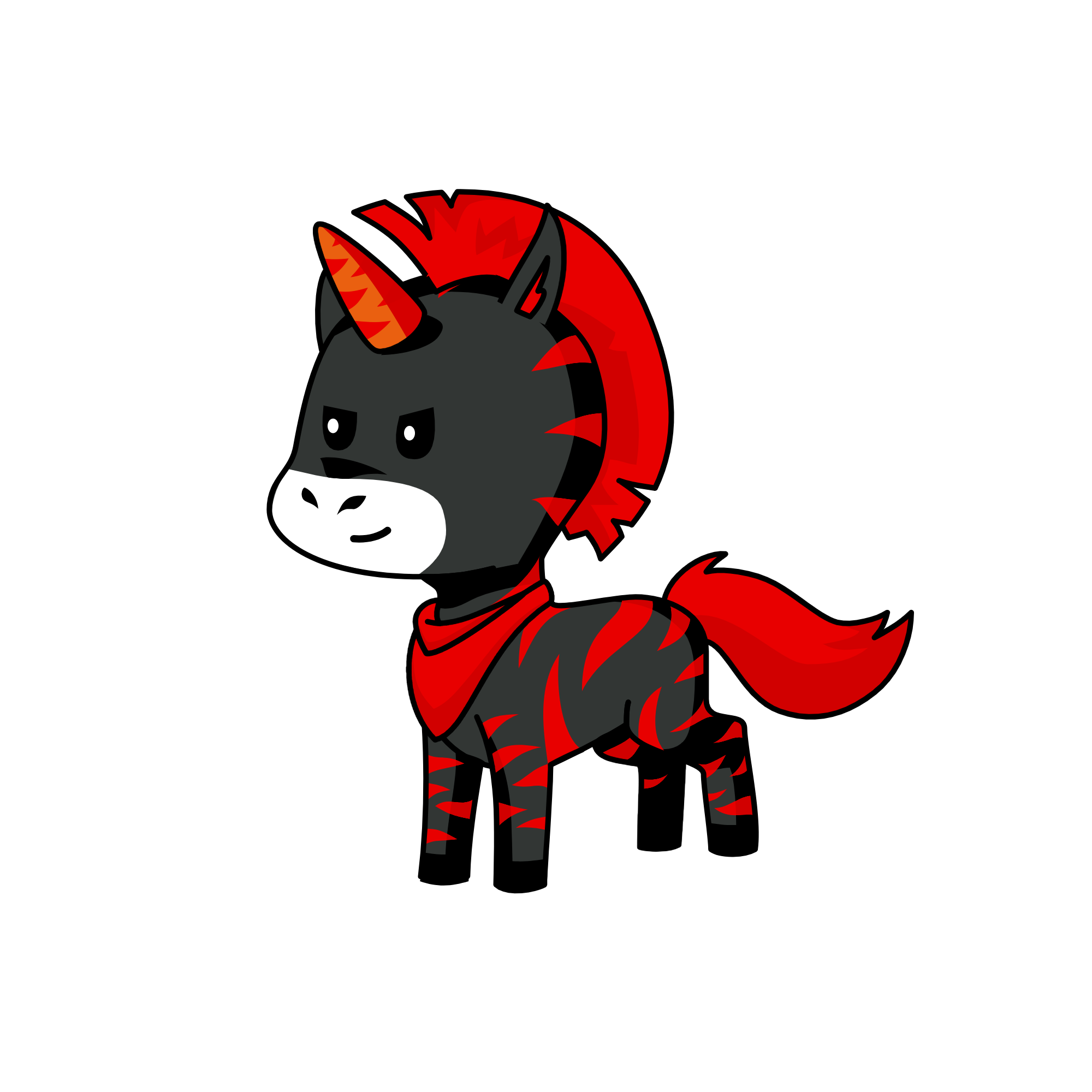 Fire, the unicorn