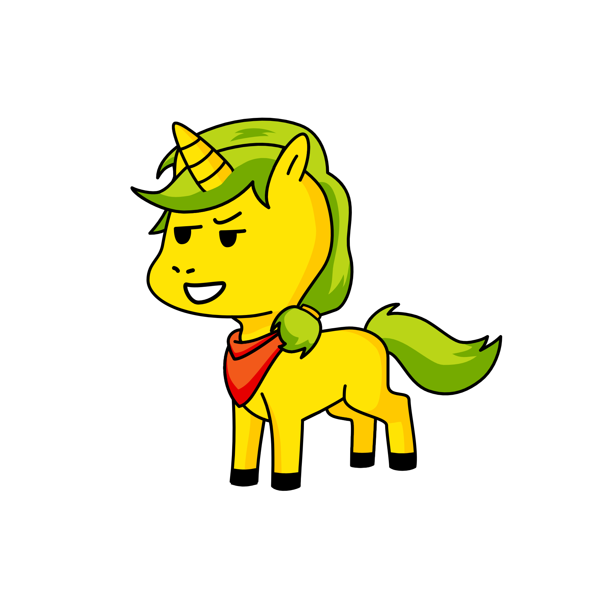Bobbert, the unicorn