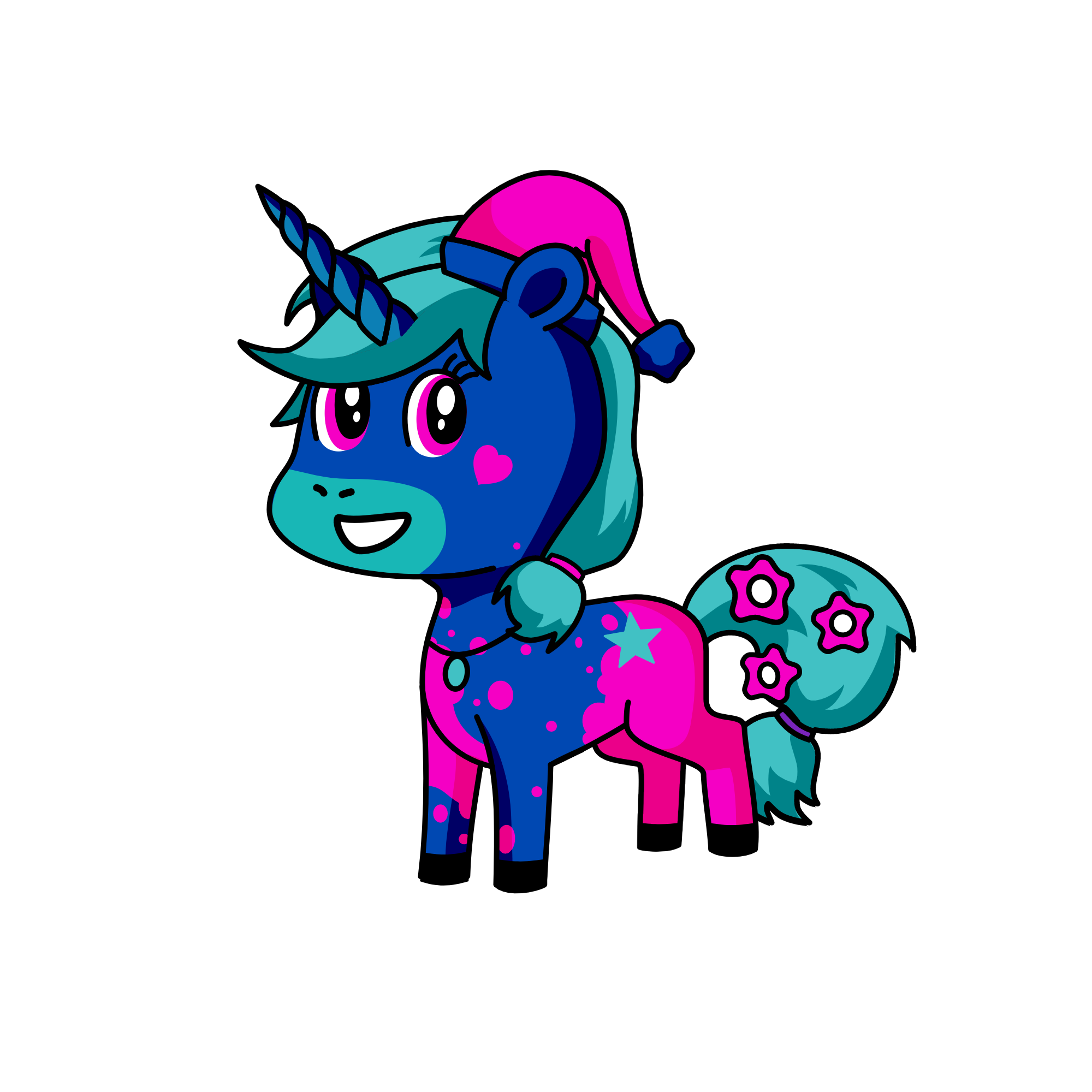 Coldy, the unicorn