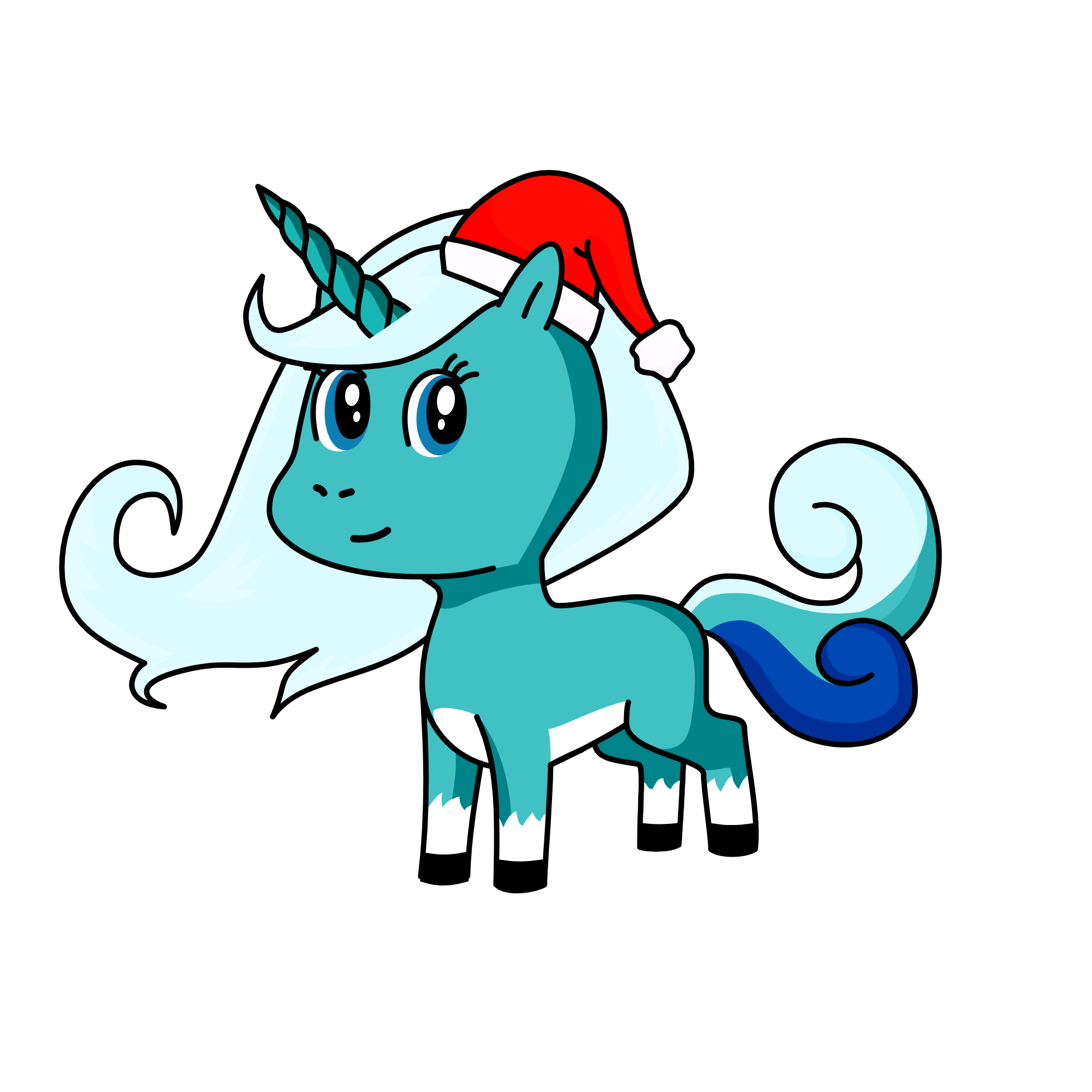winter, the unicorn