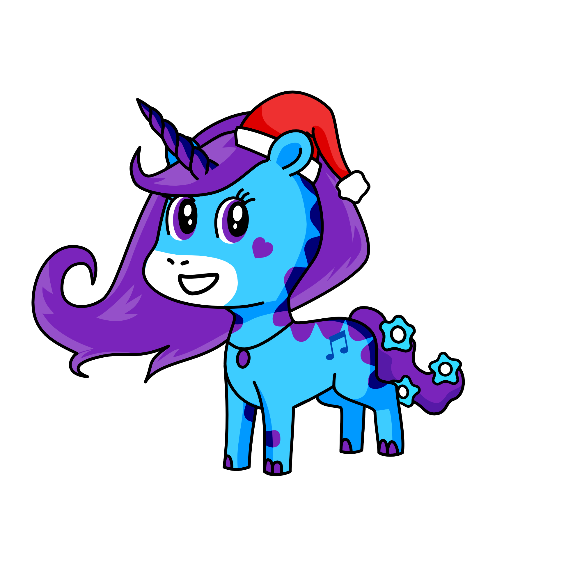 snow, the unicorn