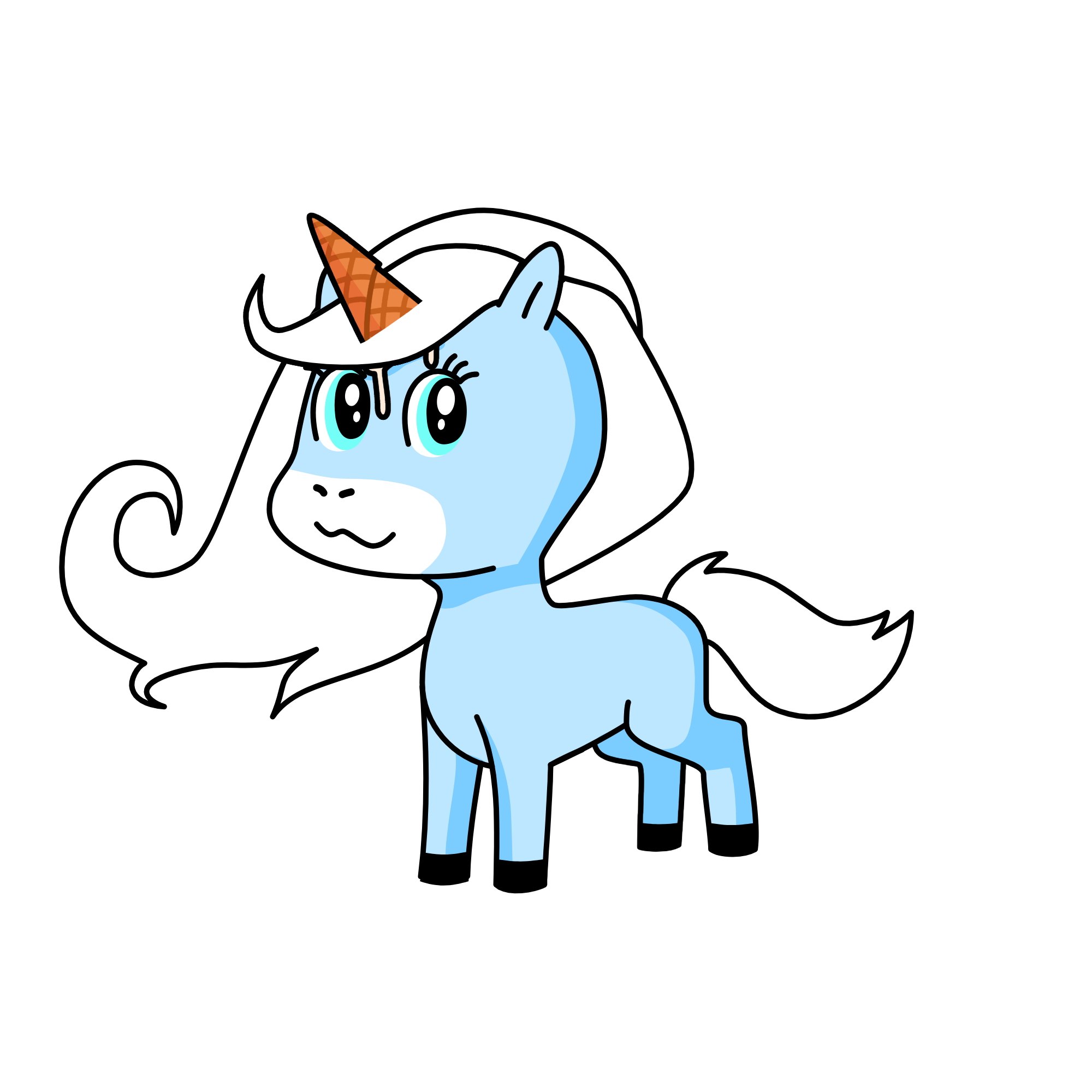 Frosty, the unicorn