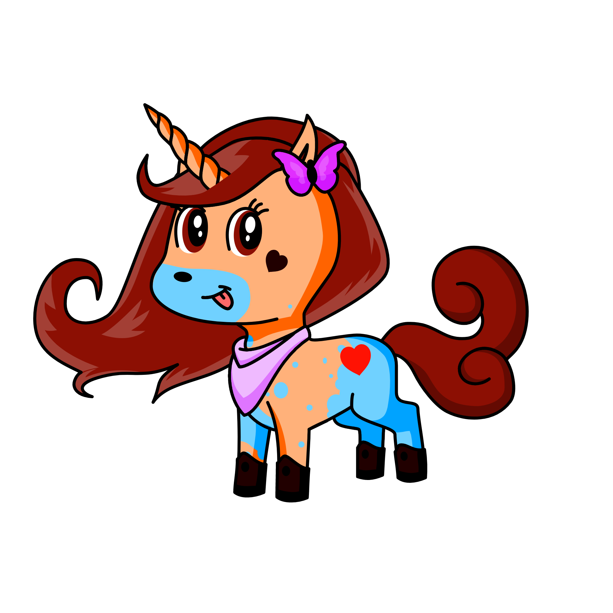 Rockell, the unicorn