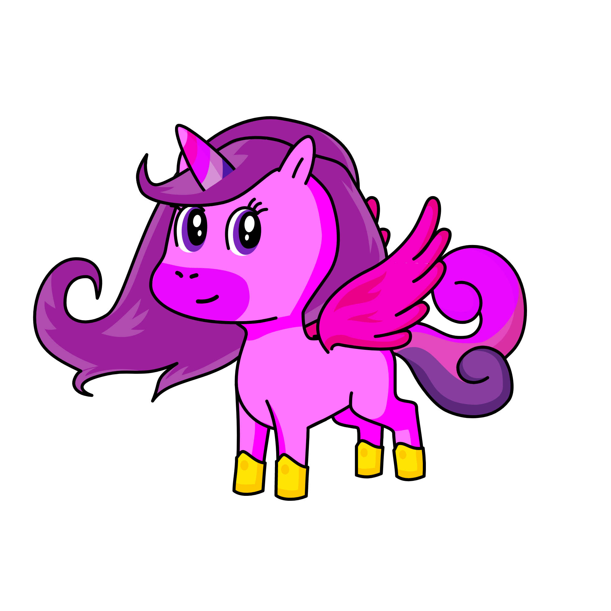 RAINBOW, the unicorn