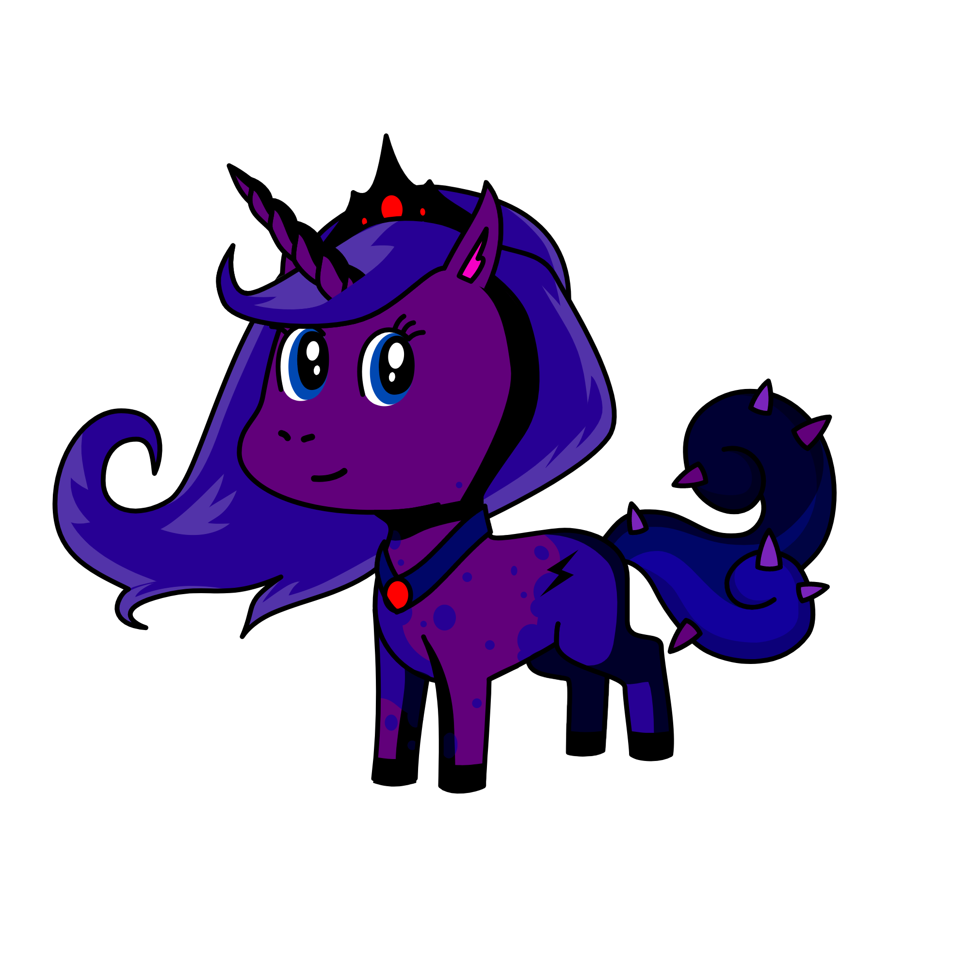dark, the unicorn