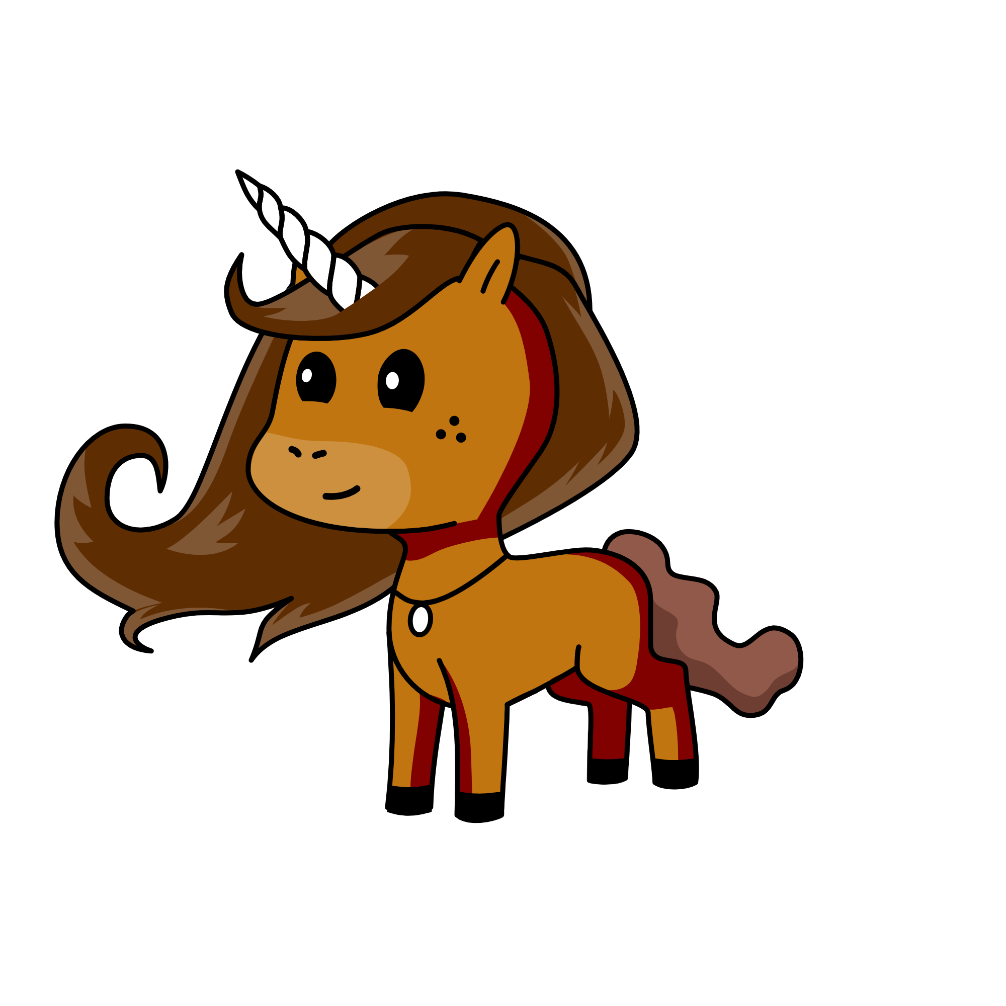 Browne, the unicorn
