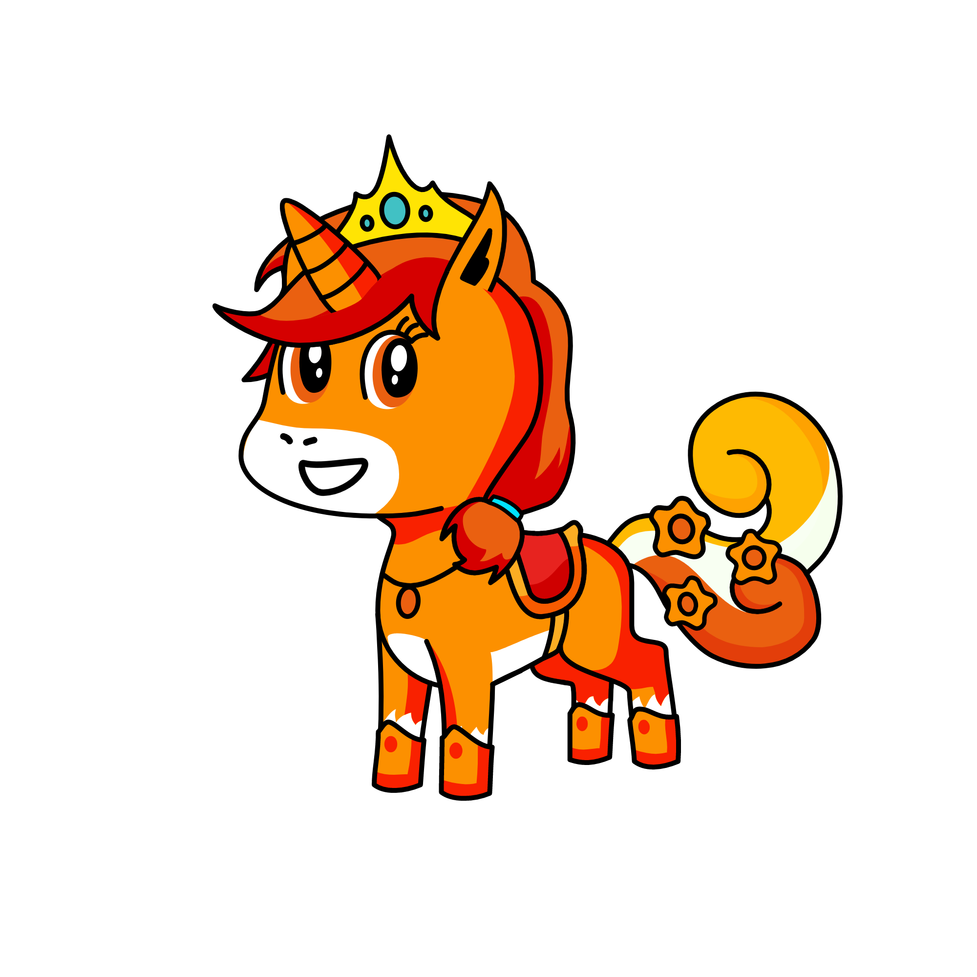 Princess UniFoxiana, the unicorn