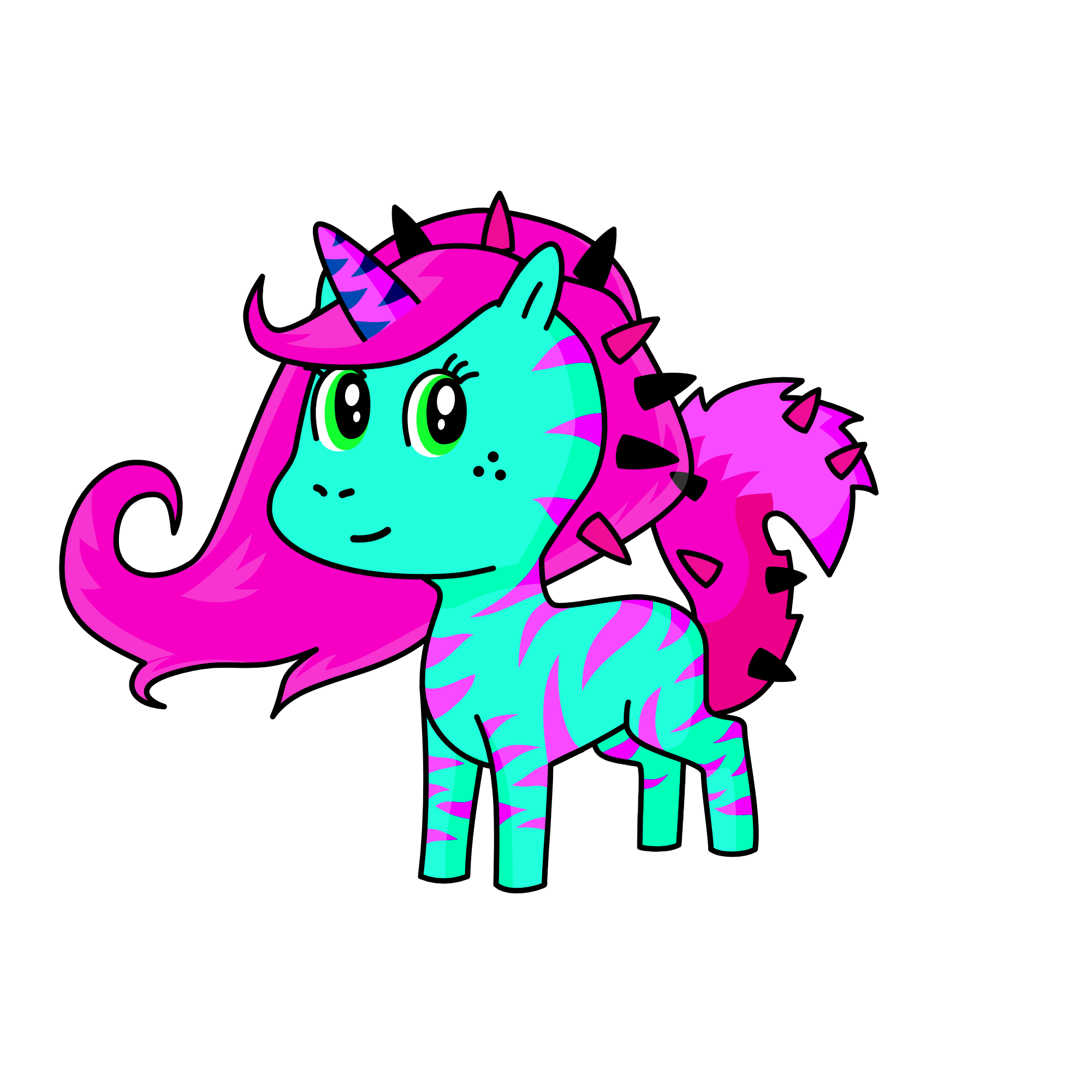 Partycorn , the unicorn