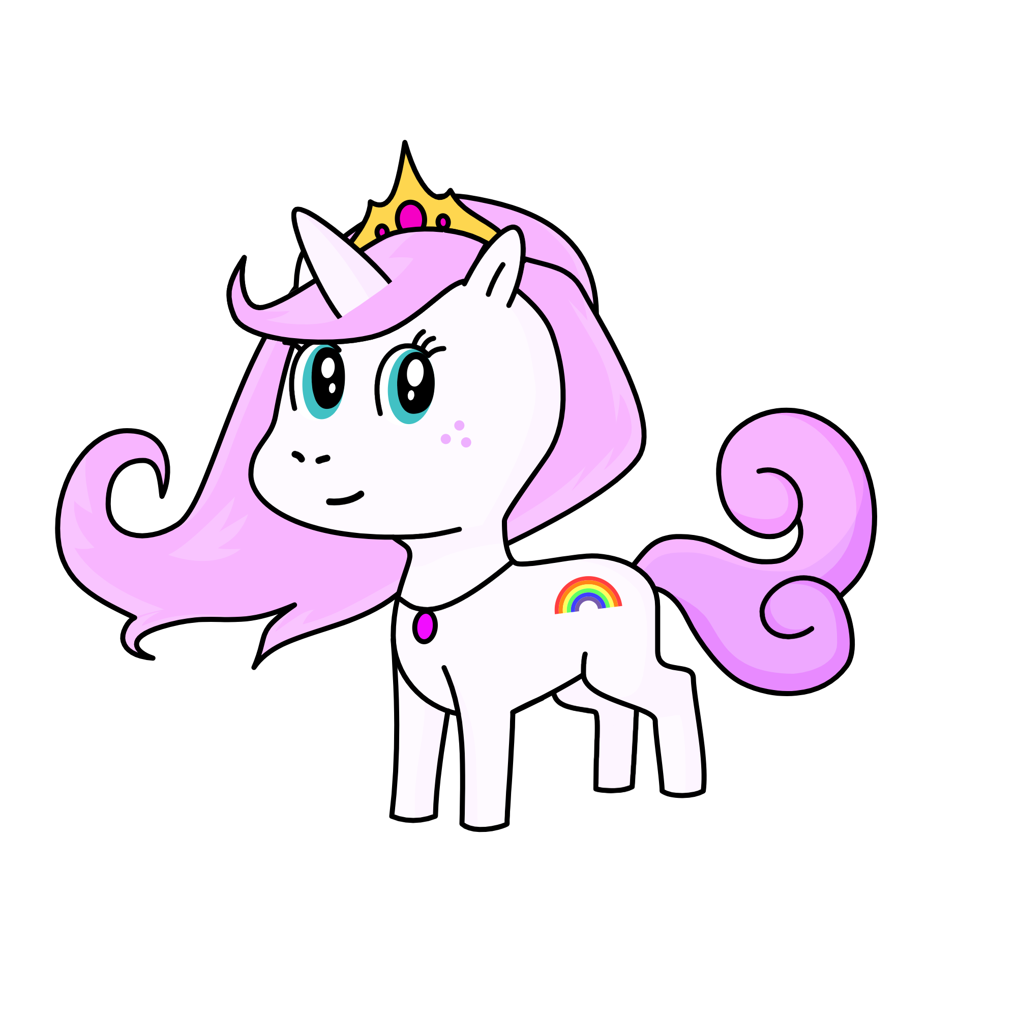 Cotton candy , the unicorn
