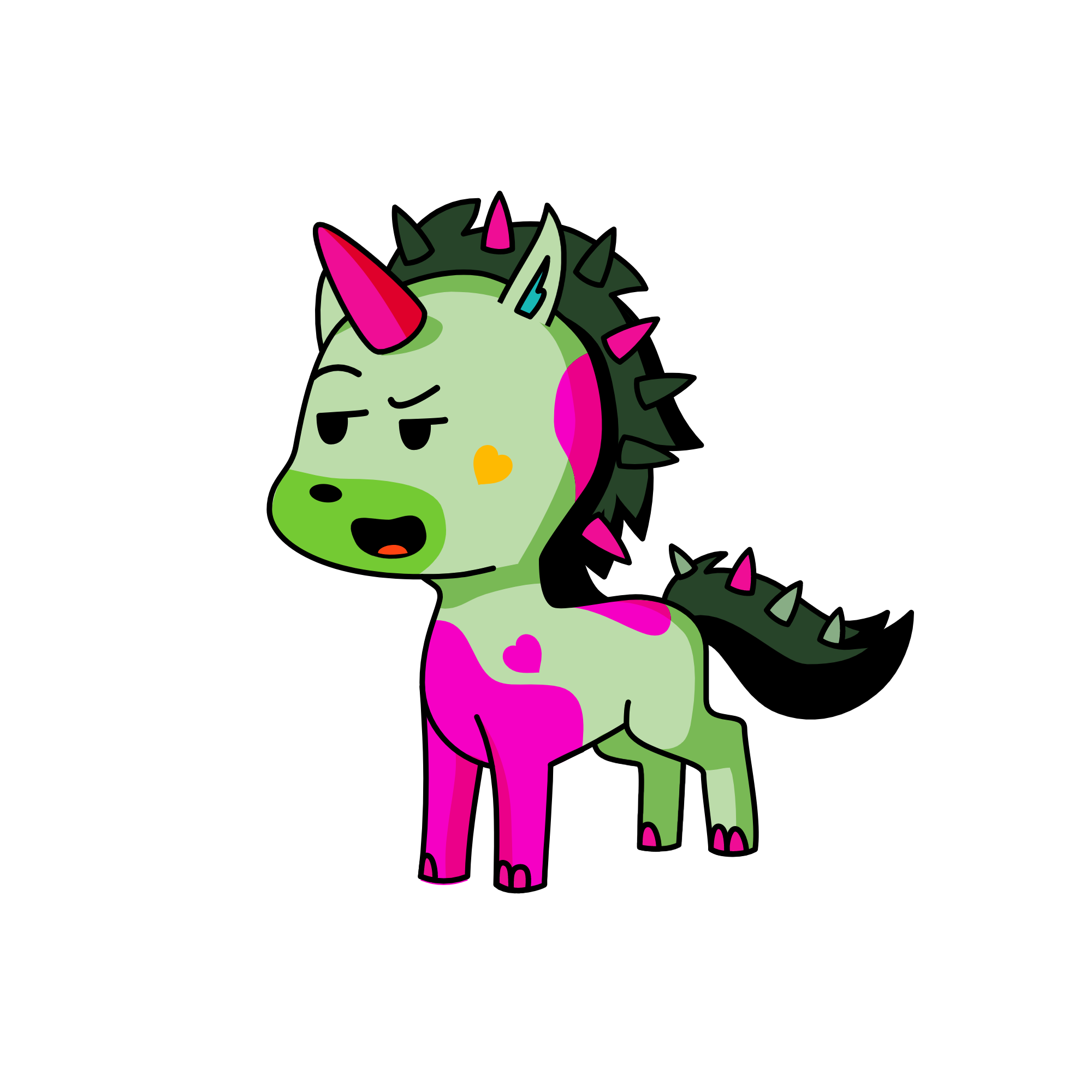 rghmuyjn, the unicorn