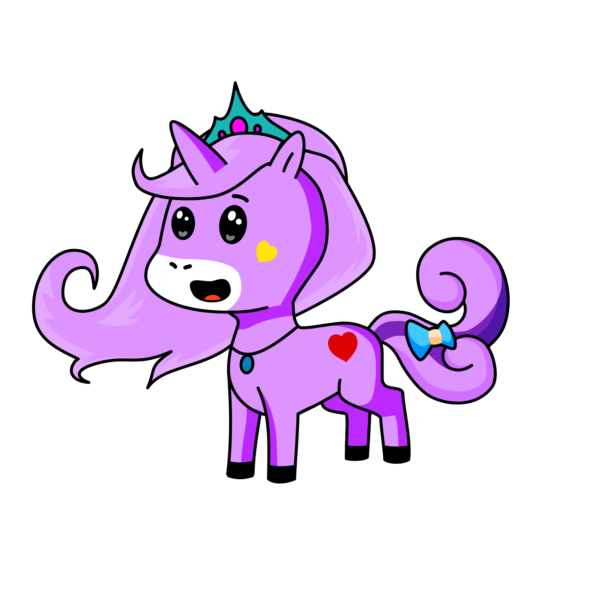 Pamuk, the unicorn