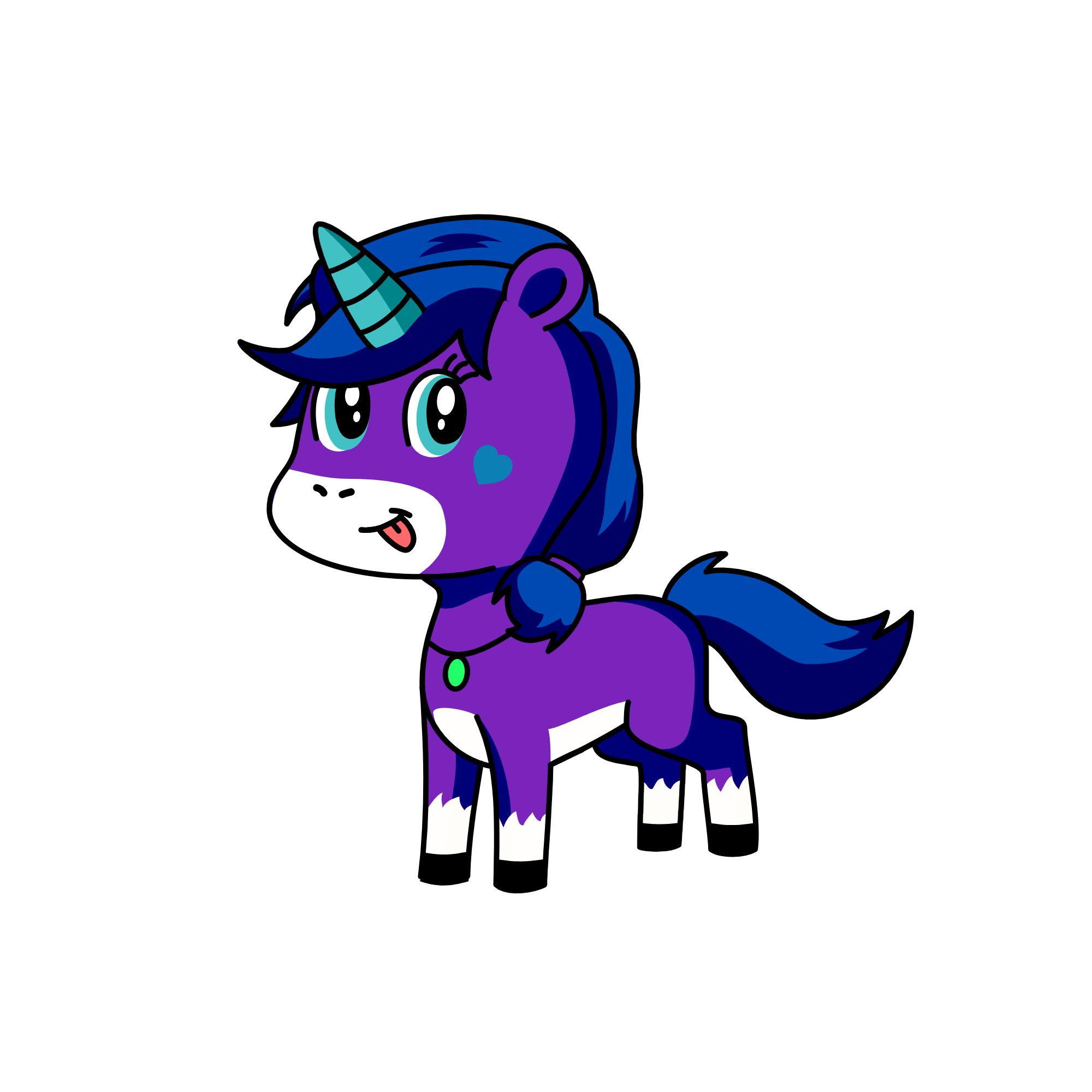 Luna, the unicorn