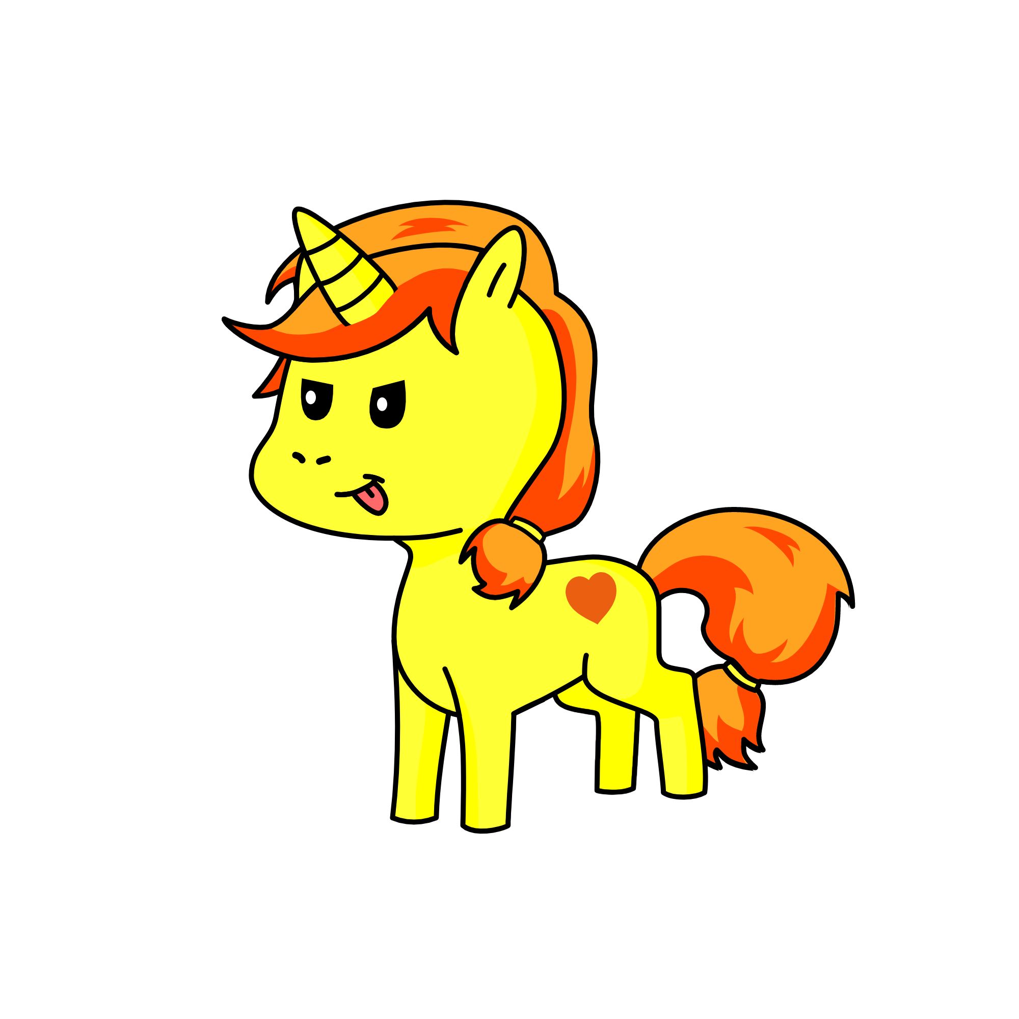 Apple rairty, the unicorn