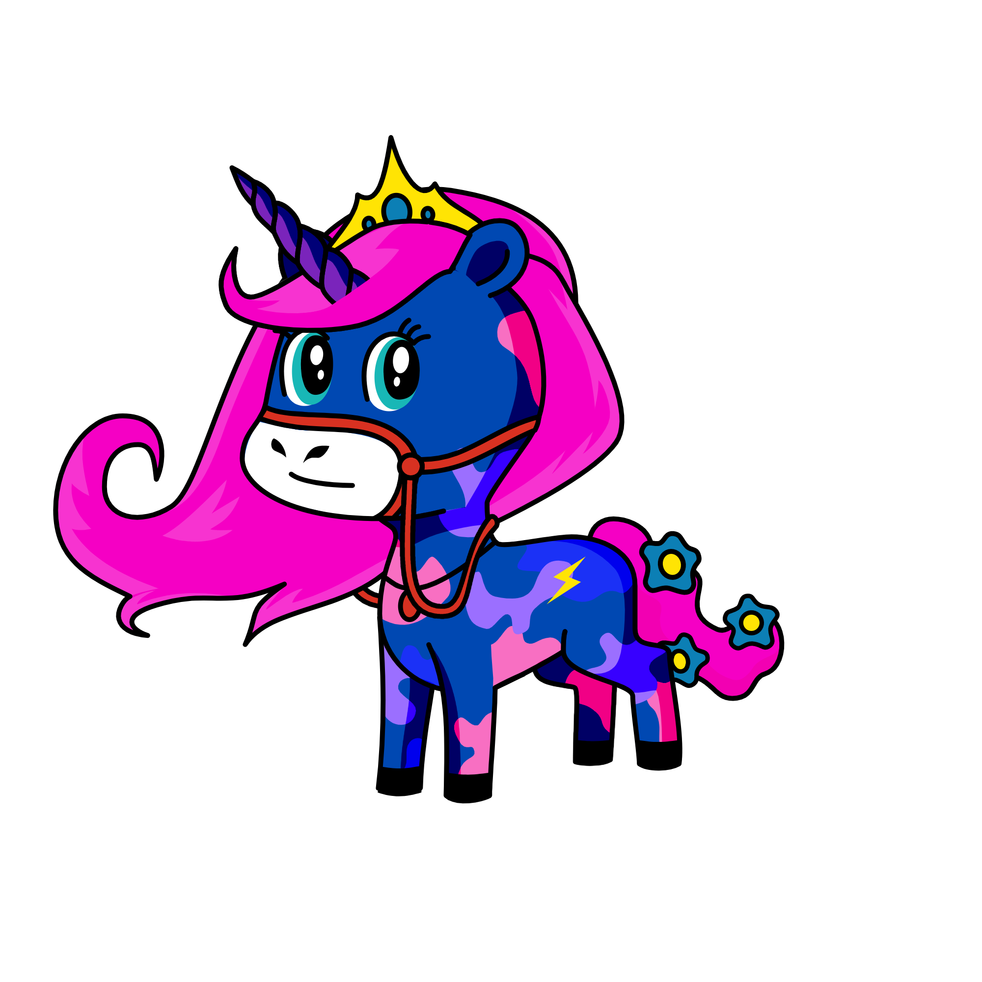 Carlinda, the unicorn