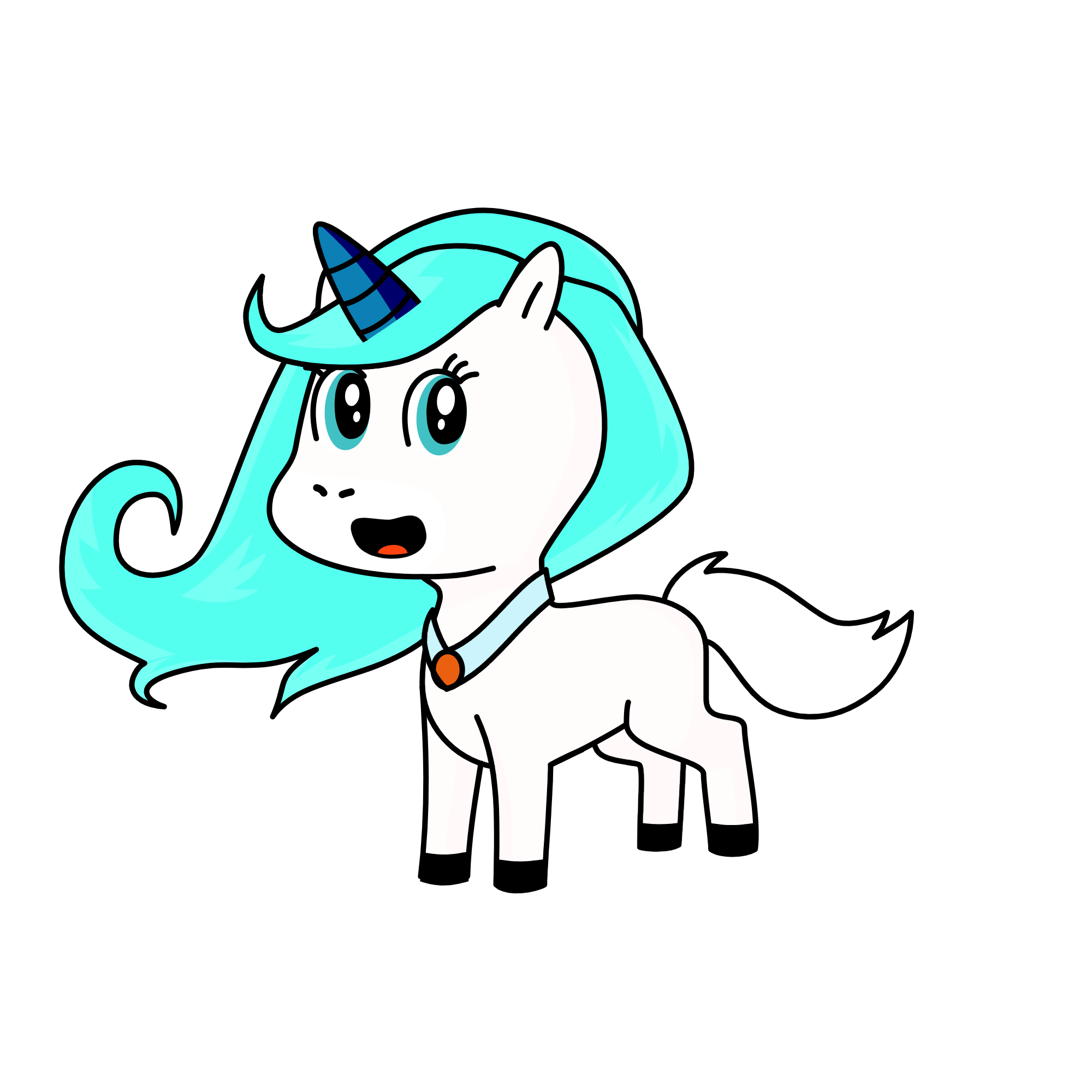 winter, the unicorn