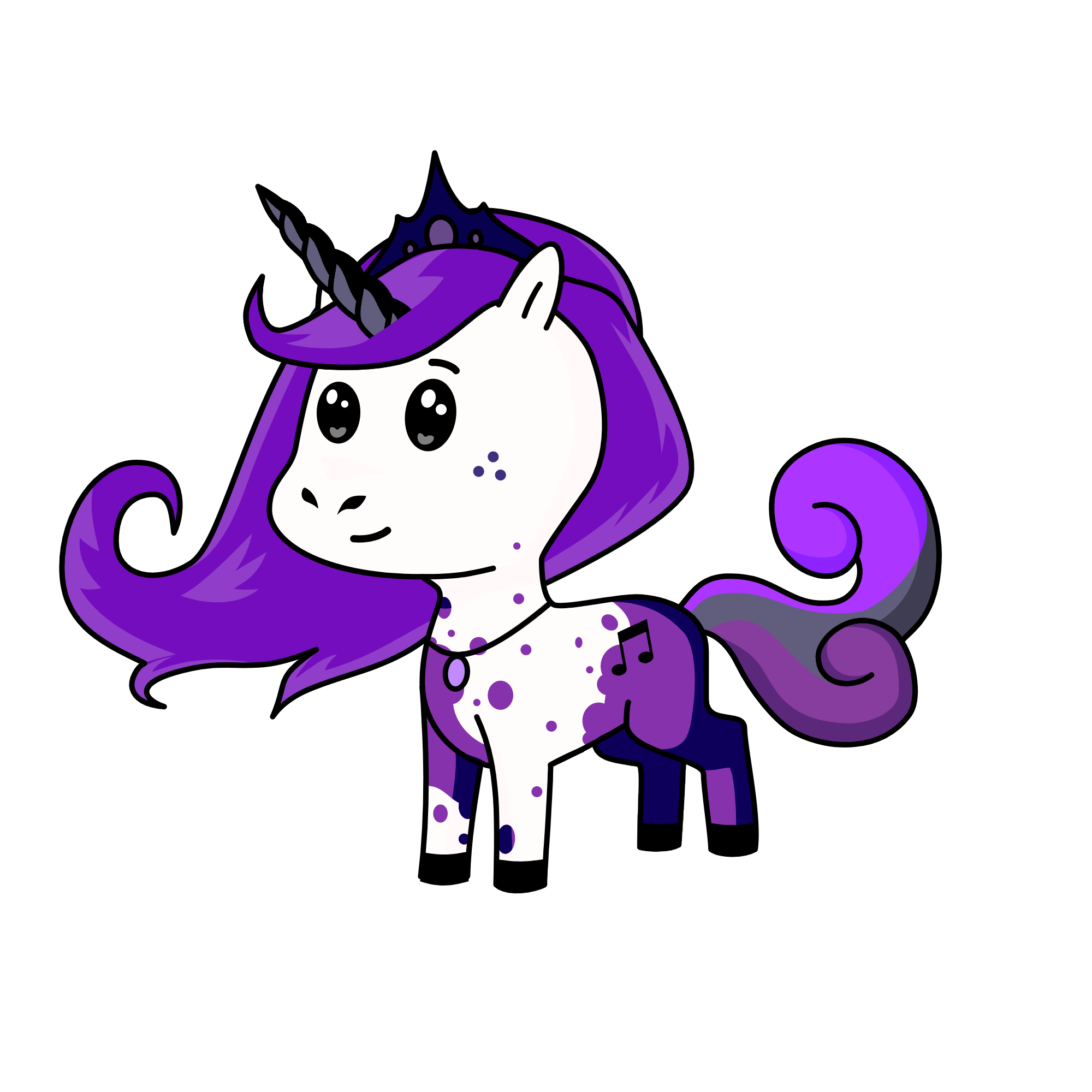 Luna bug, the unicorn