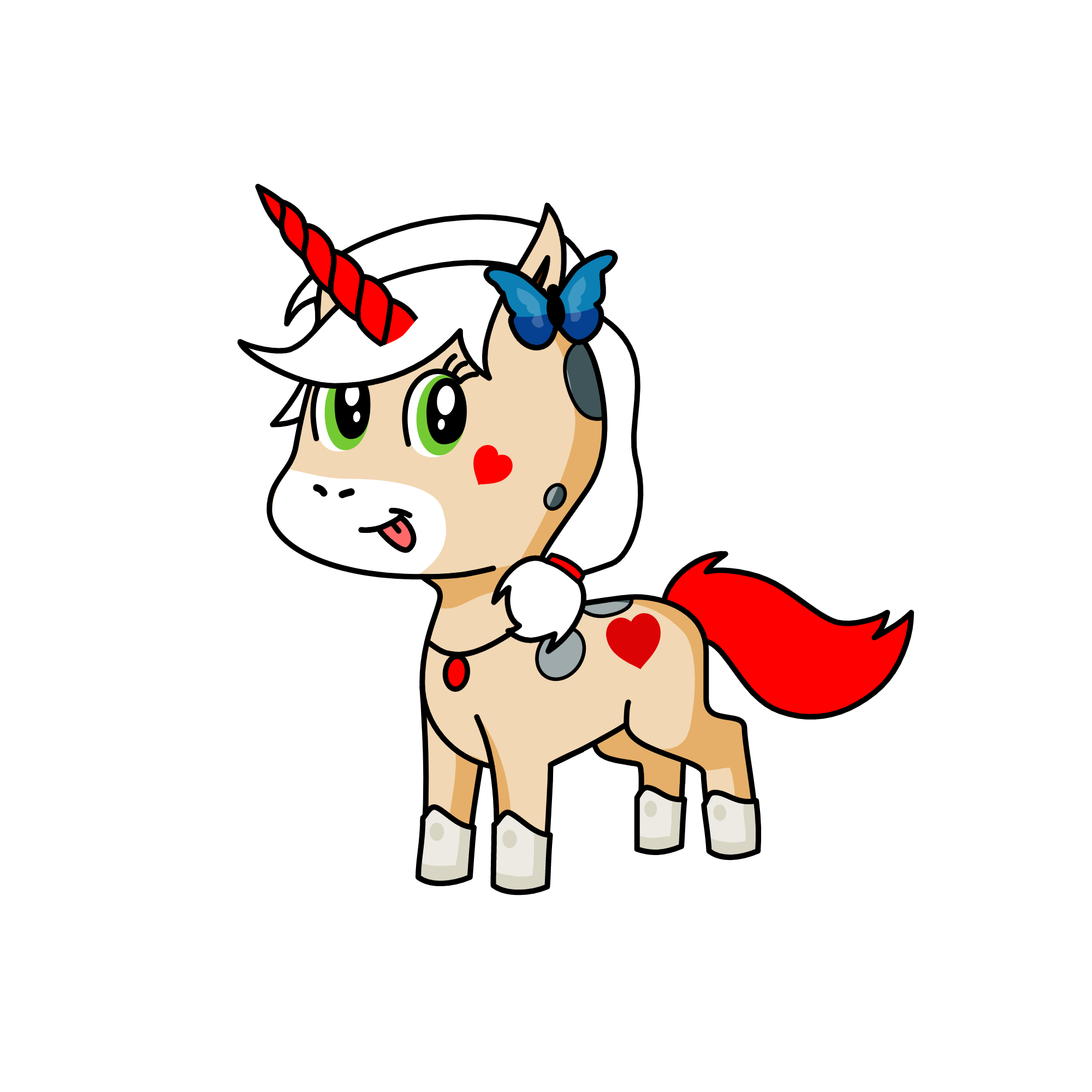 only u, the unicorn