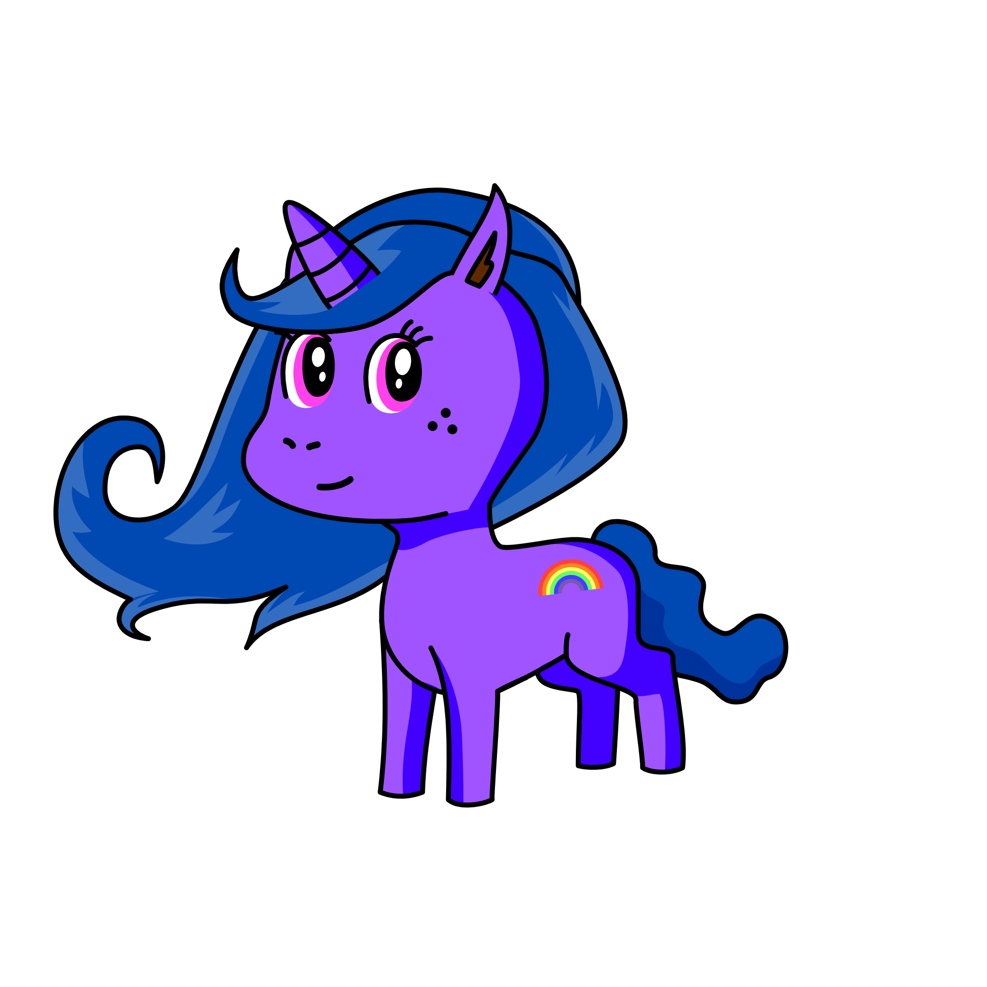 Queen, the unicorn