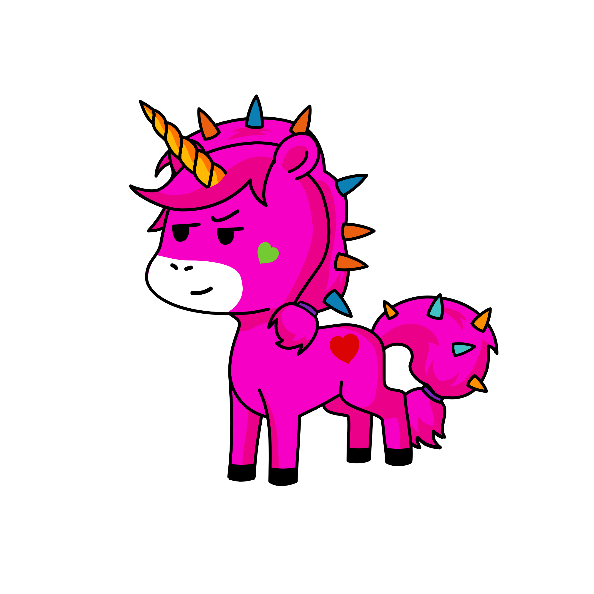 qwertyuiop, the unicorn