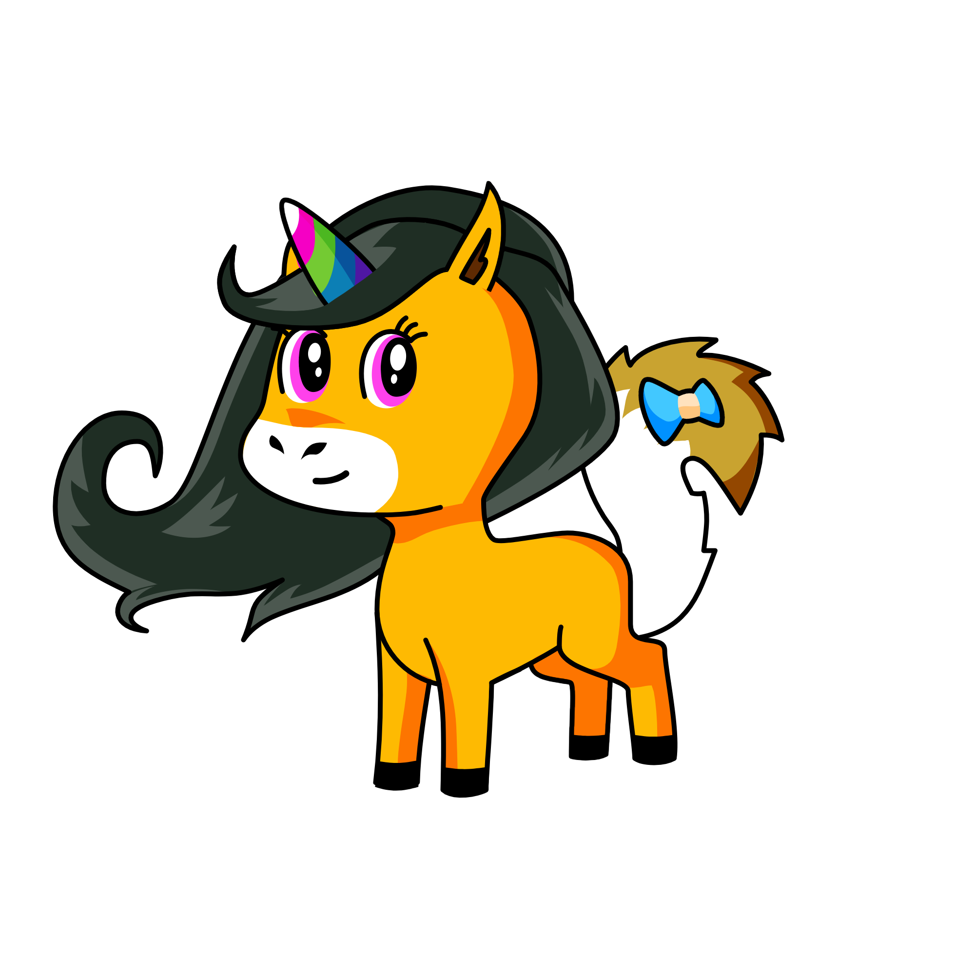 Marina j{me as a yunicorn}, the unicorn