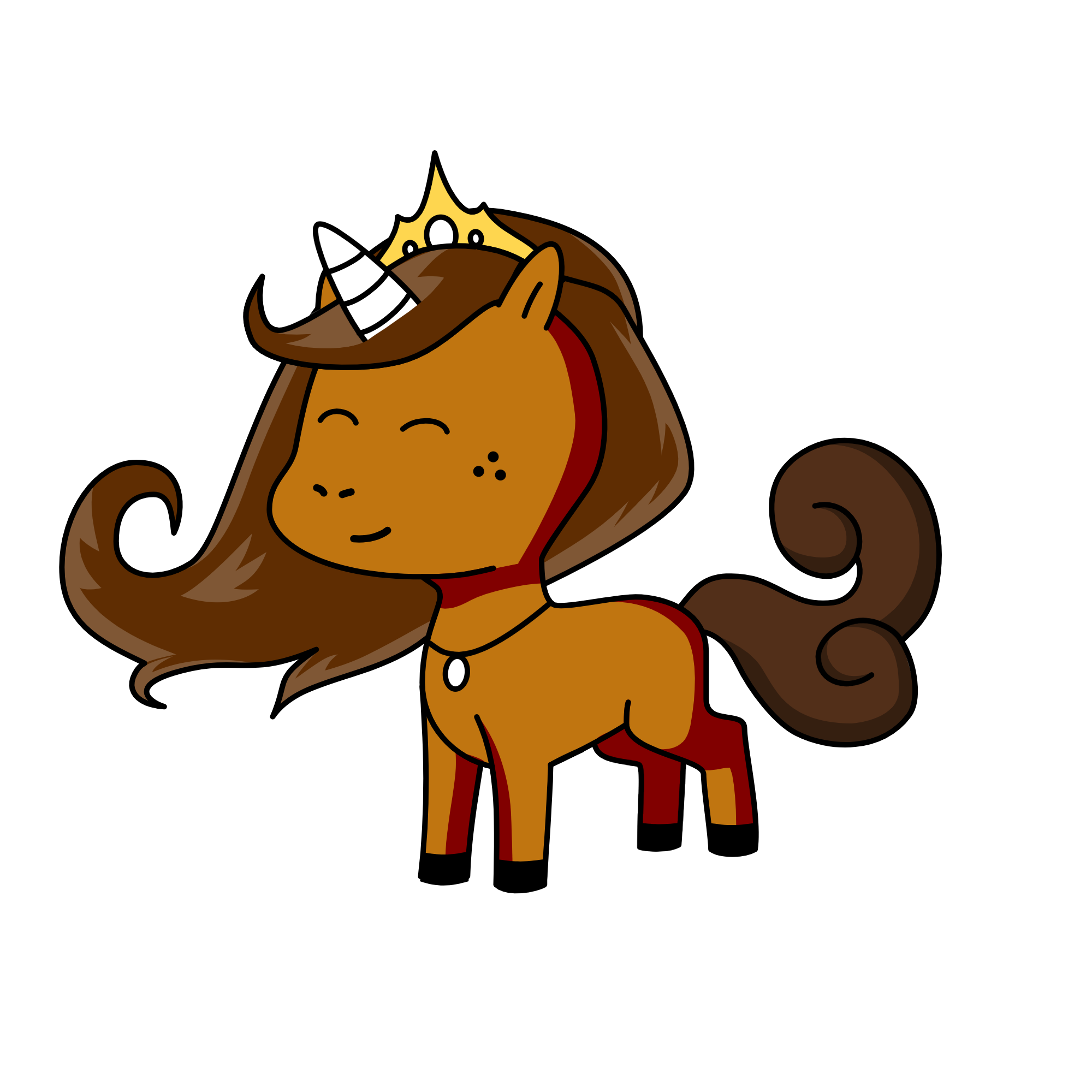 Queen Bee Unicorn from card game Unstable Unicorns, the unicorn