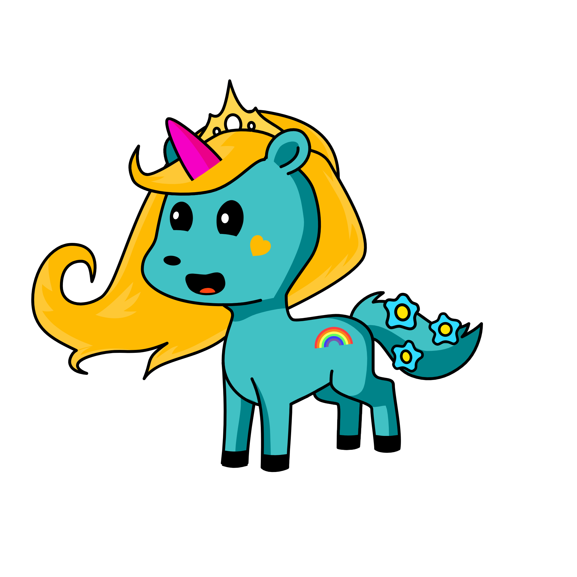 h, the unicorn