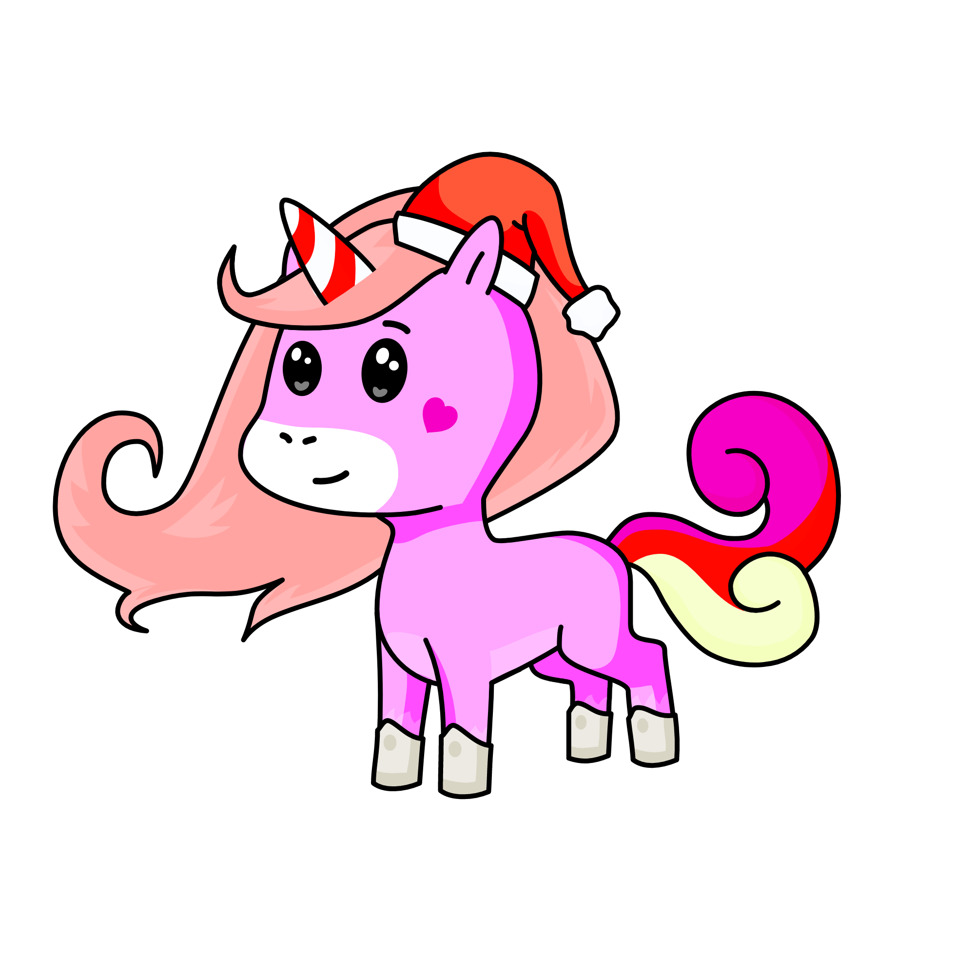 Pepper Mint-ze Cane, the unicorn