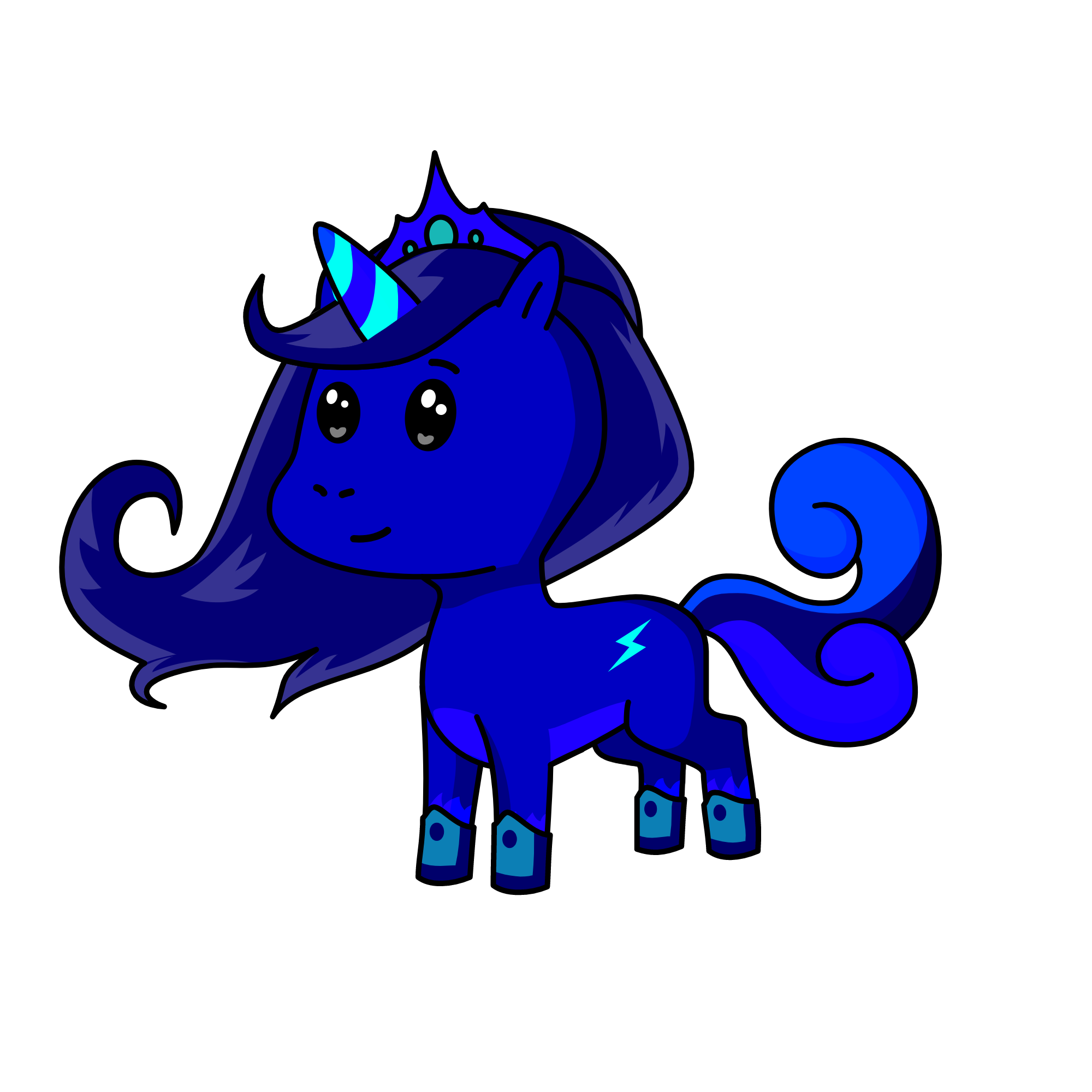 Indie Moonlight, the unicorn