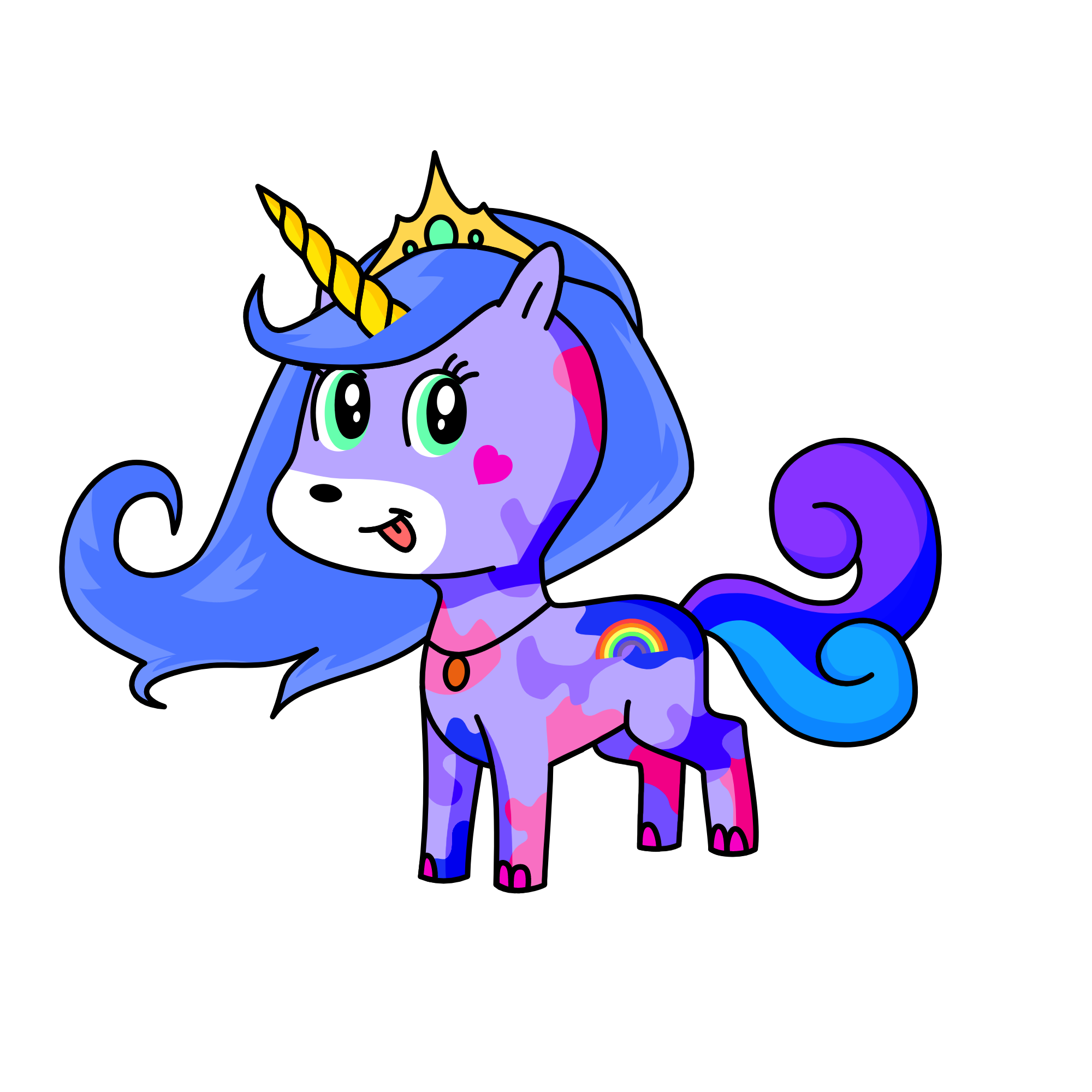 Tiffany, the unicorn