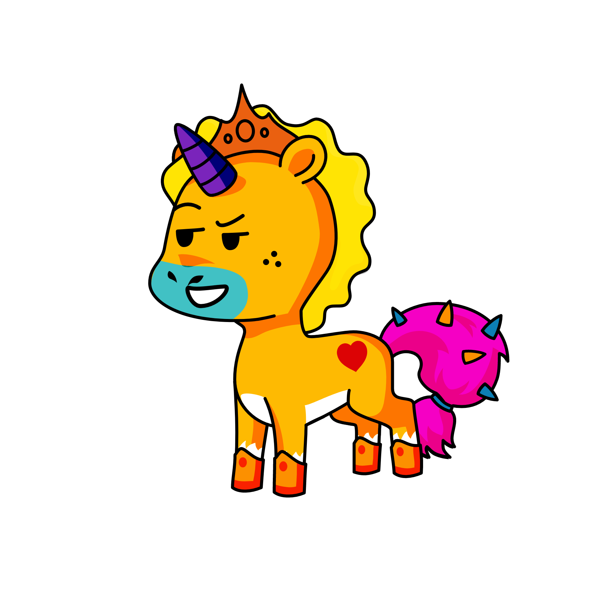 DA PUNCK , the unicorn