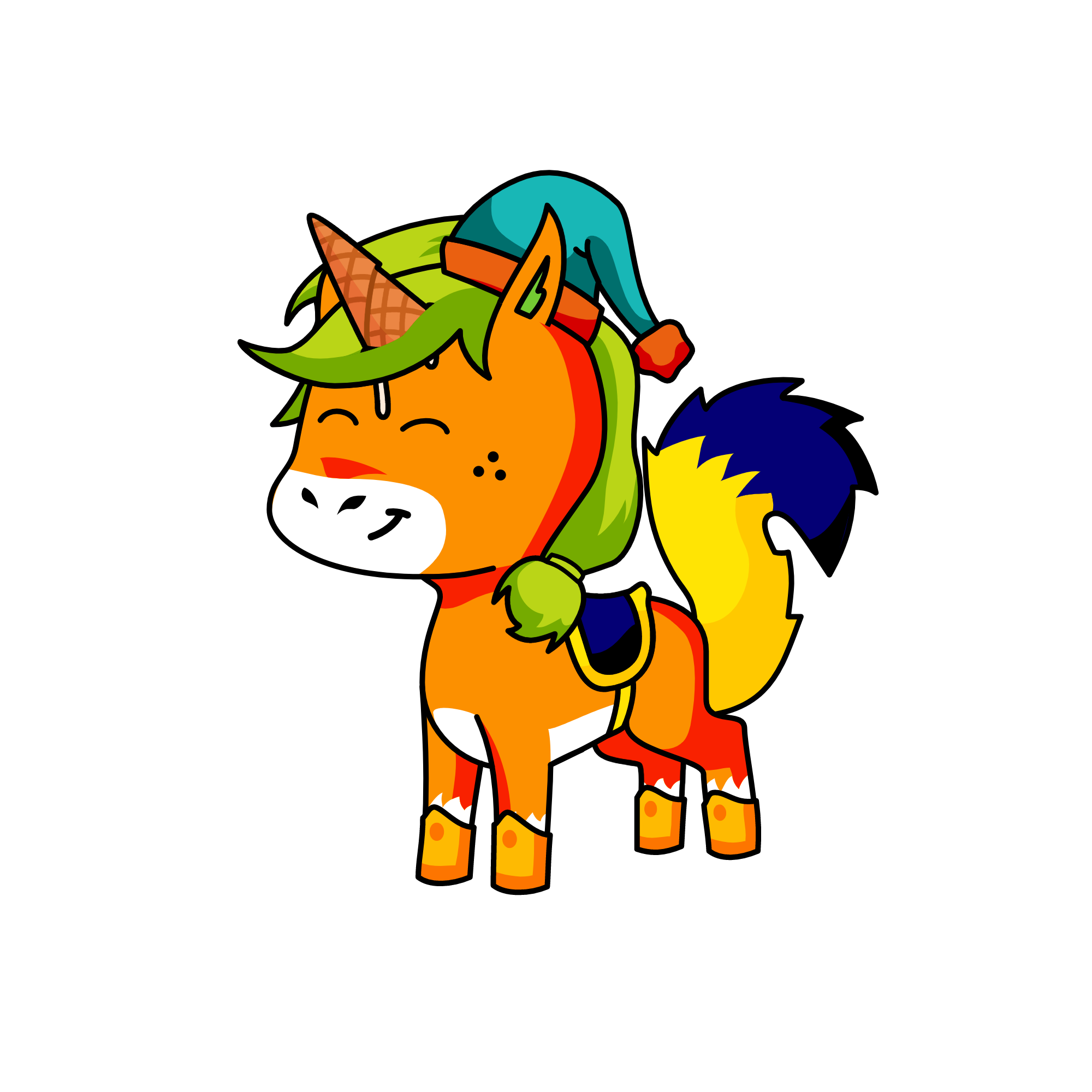 Rite Kicker , the unicorn