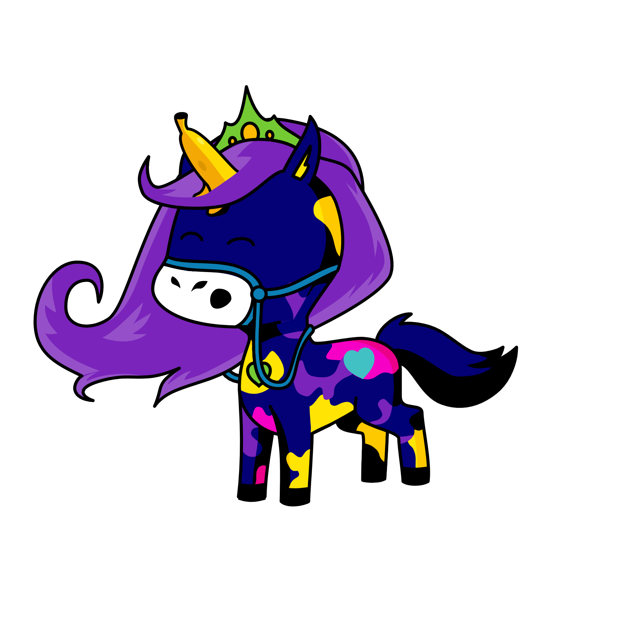 Midnight Sparkle , the unicorn