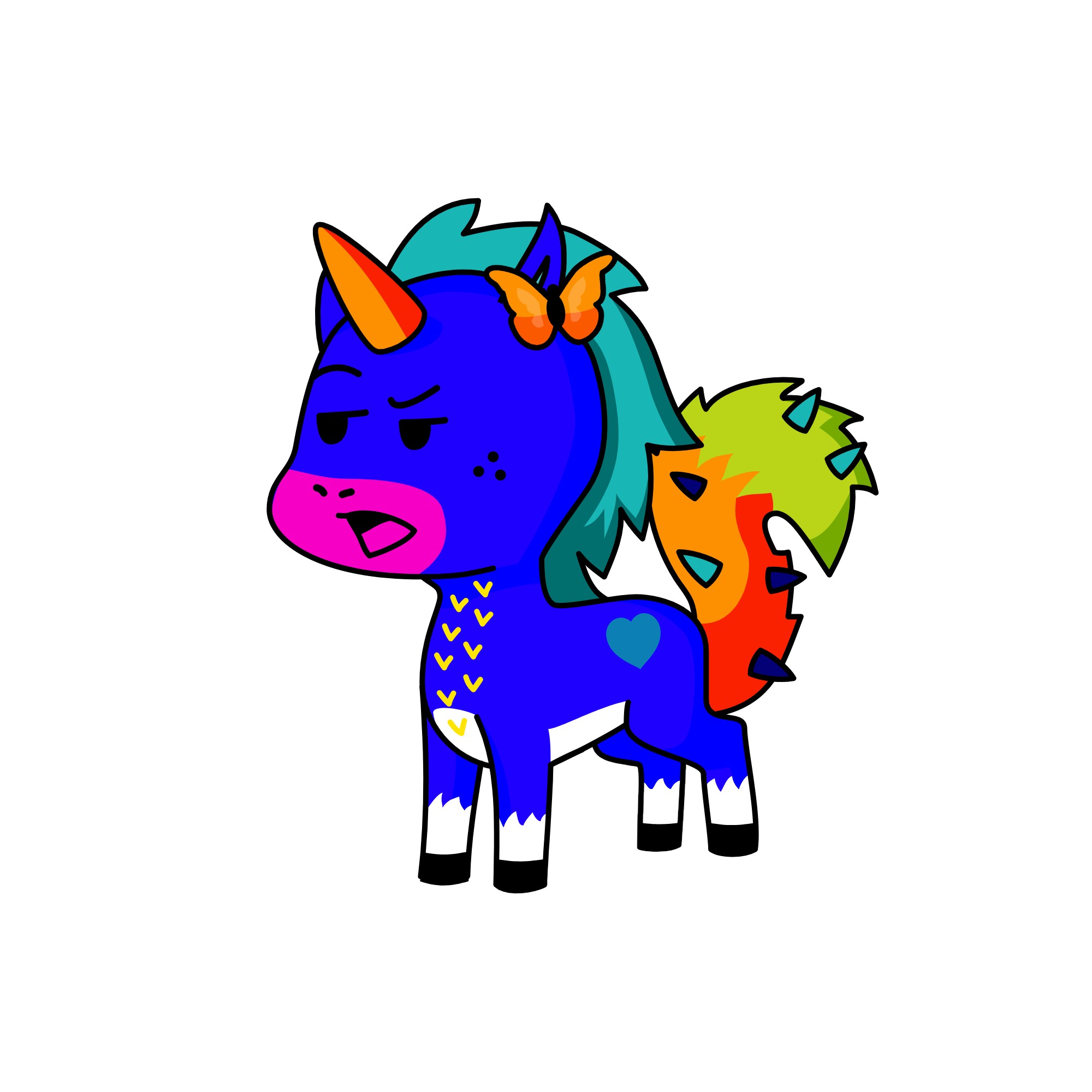 Karen the Sassy, the unicorn
