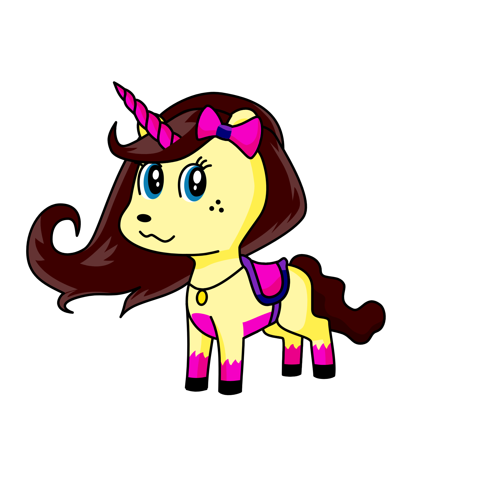 Sksksk and i oop.., the unicorn