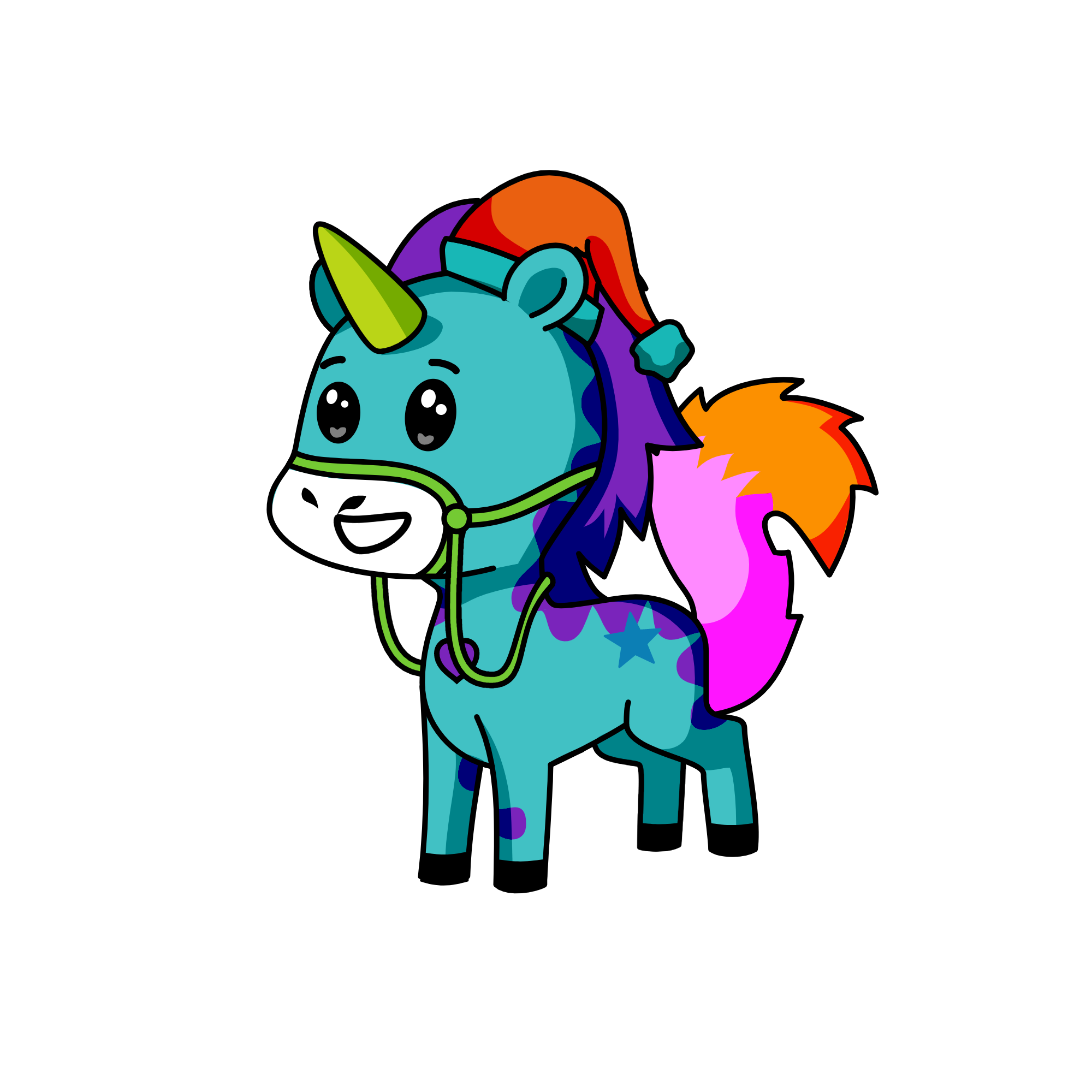 Shimmerina , the unicorn