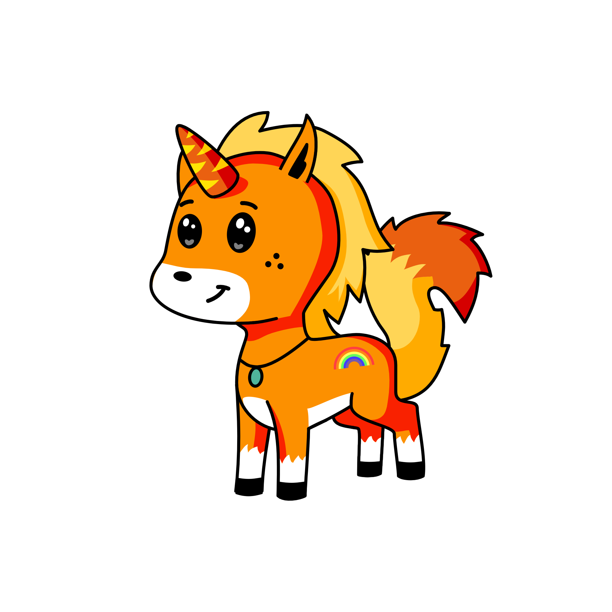 Foxy, the unicorn