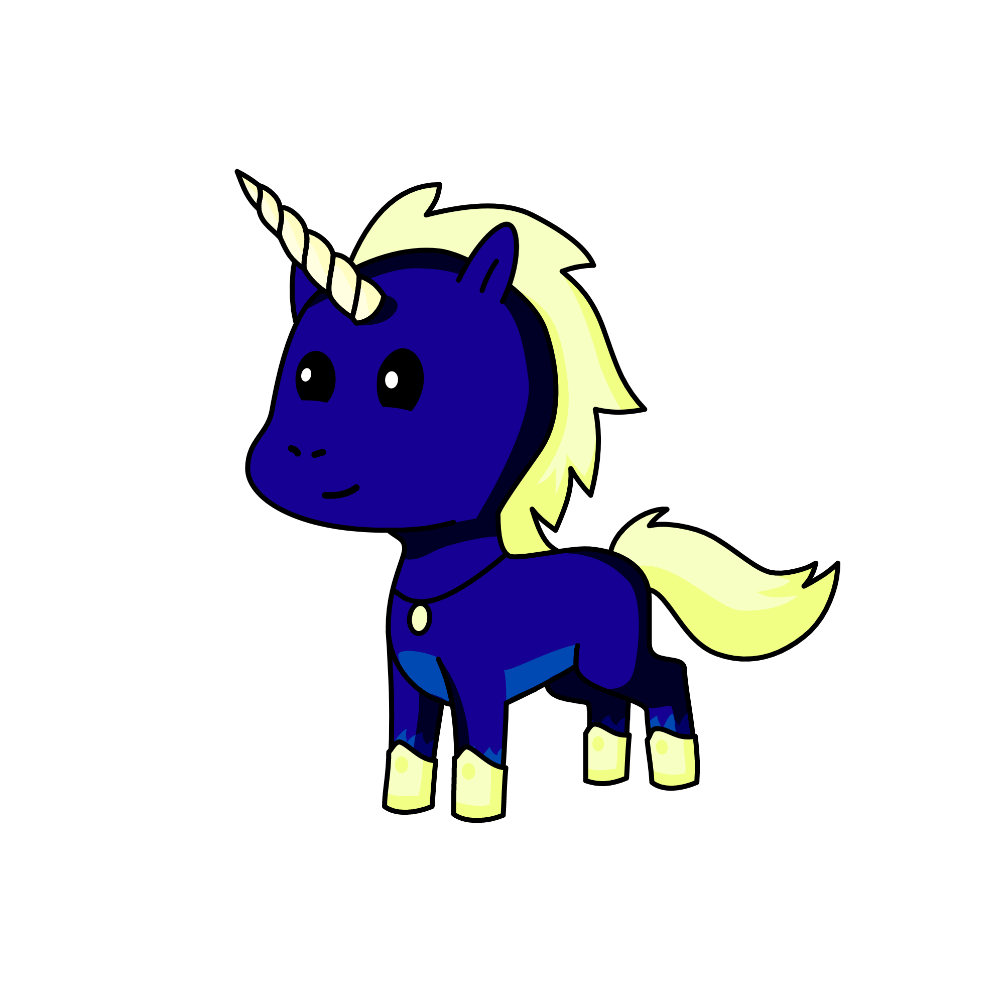 Newyear, the unicorn