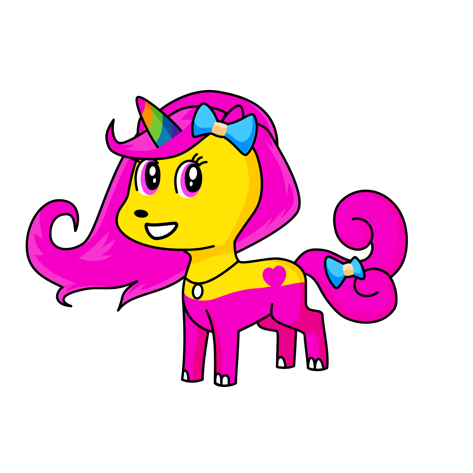 cinderela, the unicorn