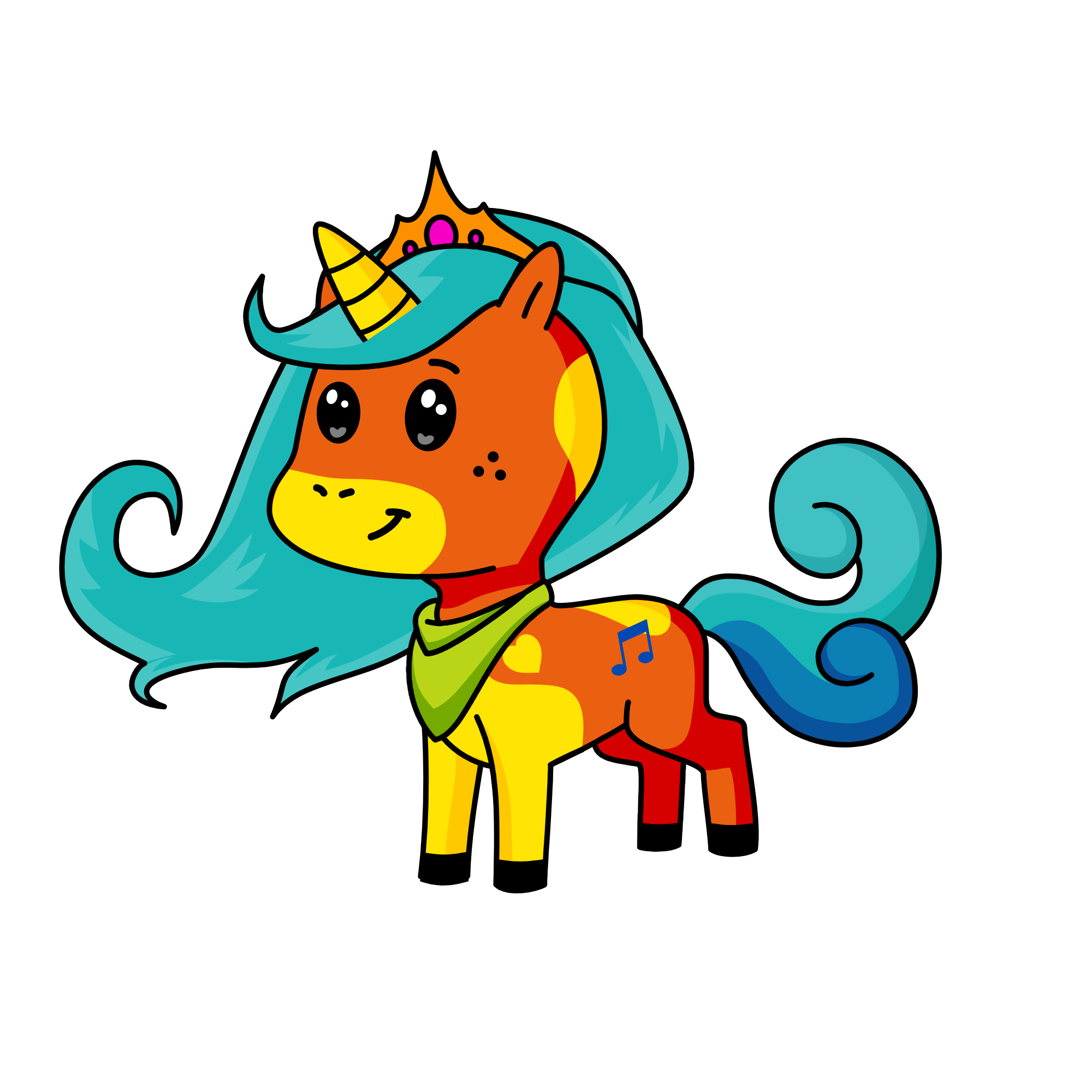 Reyna, the unicorn